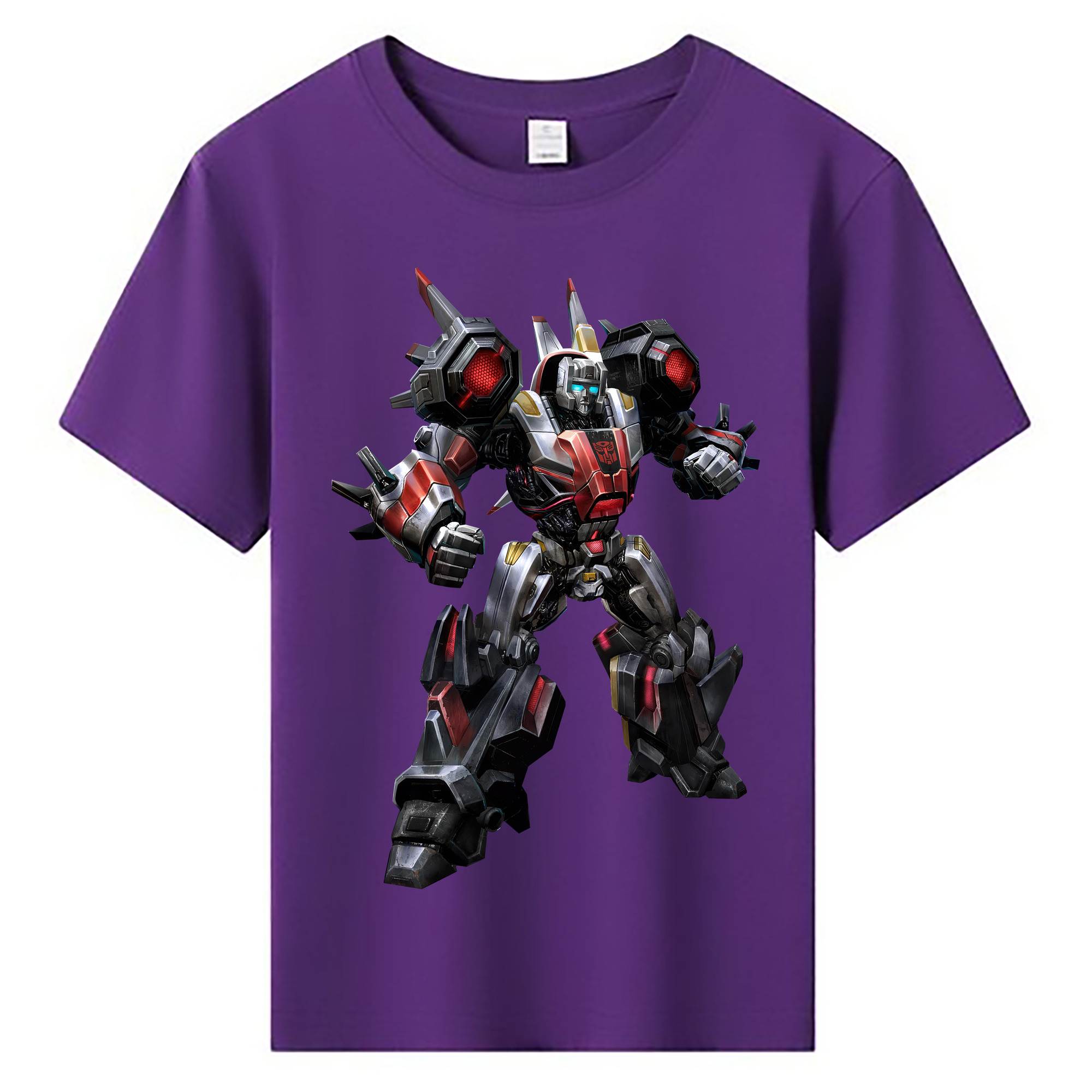 （画像用） Transformers トランスフォーマー 綿100％キッズTシャツ（フロントプリント）