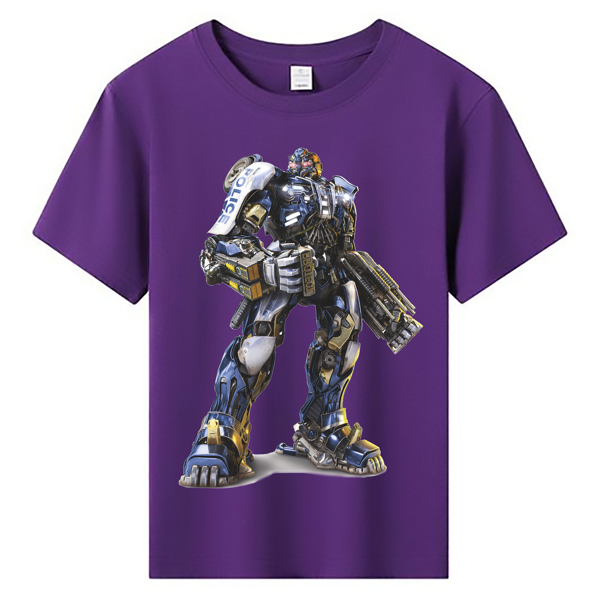 （画像用） Transformers トランスフォーマー 綿100％キッズTシャツ（フロントプリント）
