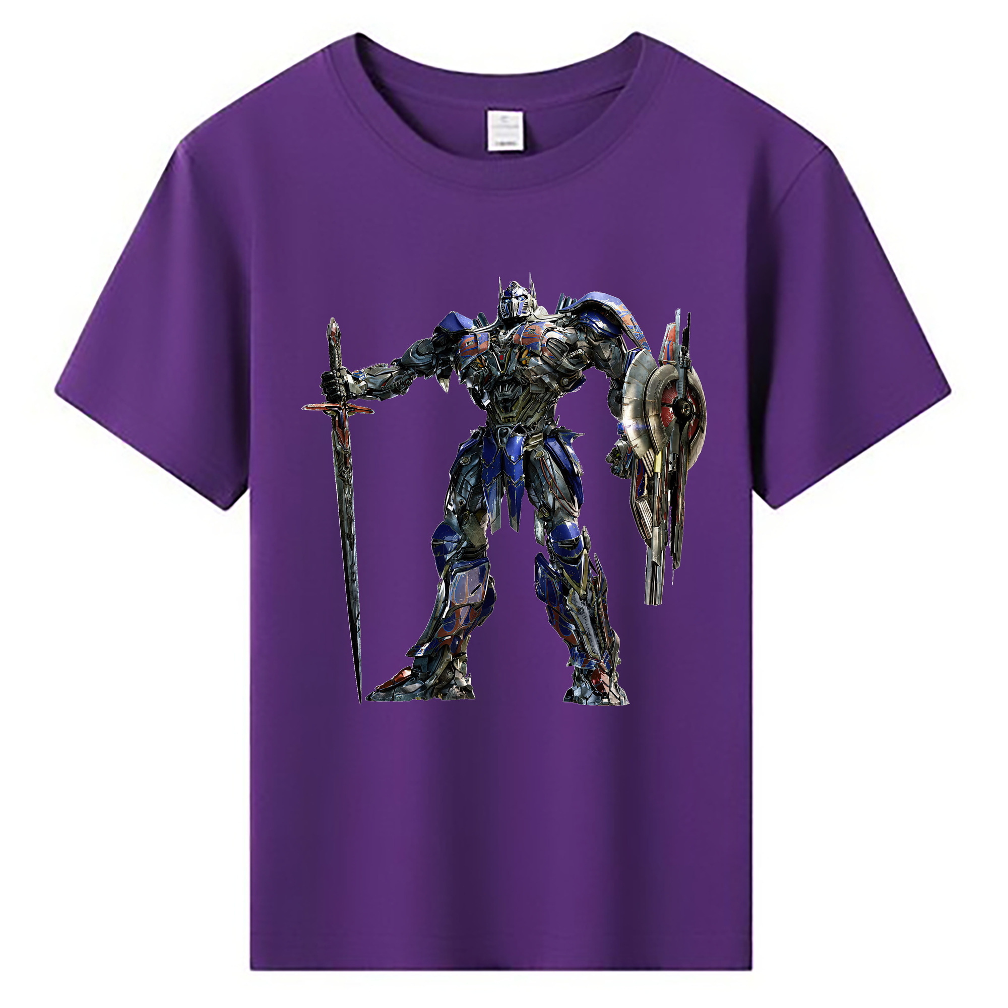 （画像用） Transformers トランスフォーマー 綿100％キッズTシャツ（フロントプリント）
