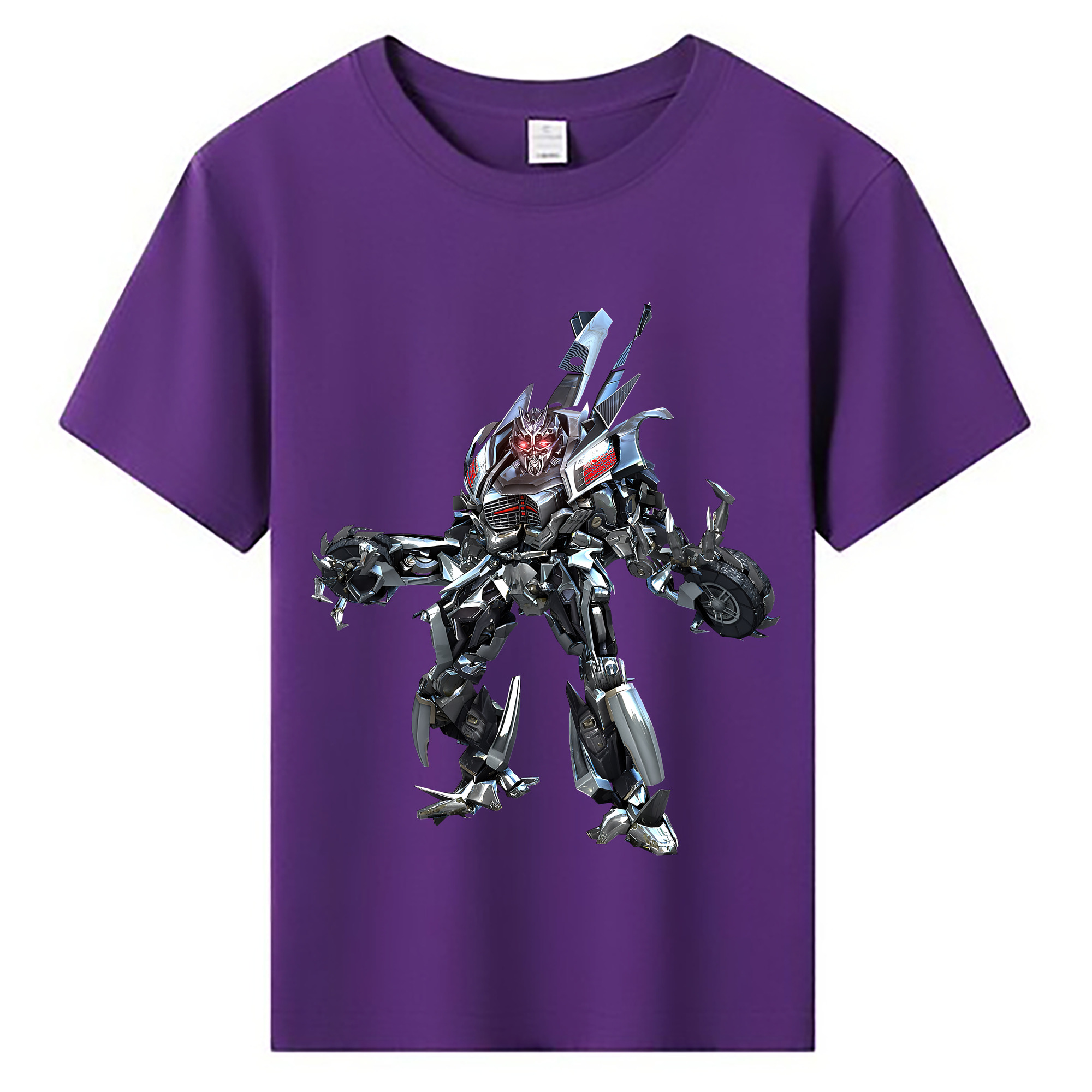 （画像用） Transformers トランスフォーマー 綿100％キッズTシャツ（フロントプリント）