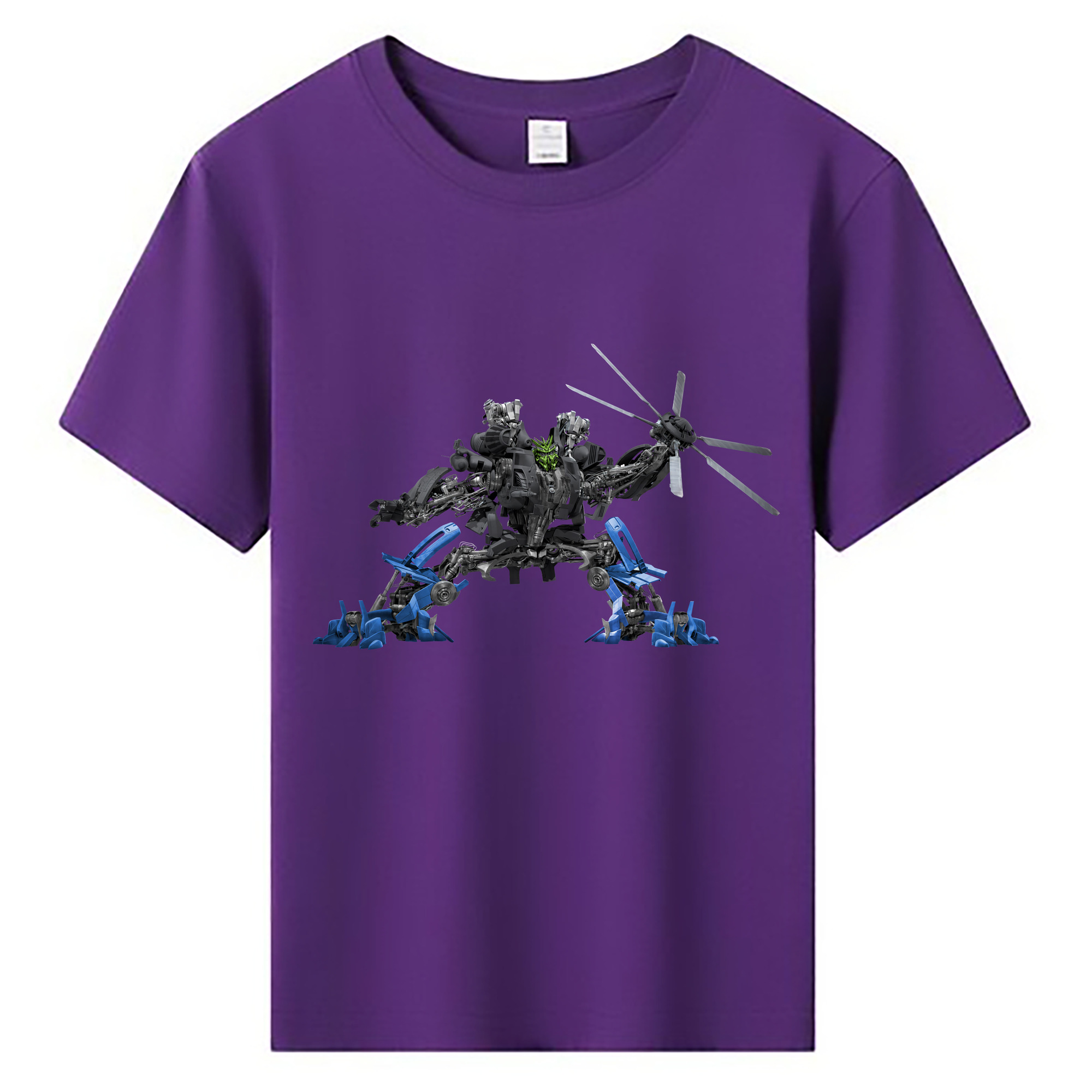 （画像用） Transformers トランスフォーマー 綿100％キッズTシャツ（フロントプリント）
