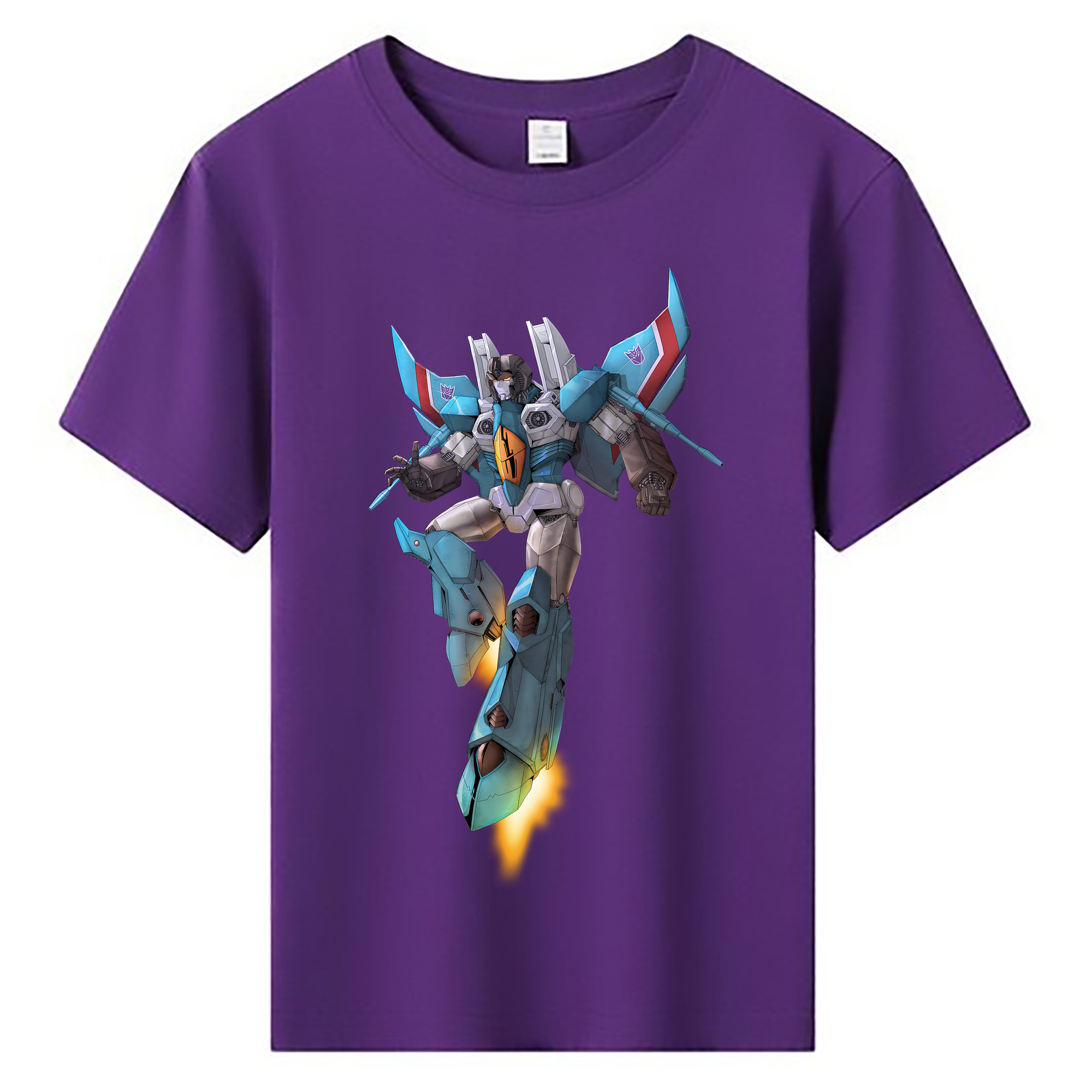（画像用） Transformers トランスフォーマー 綿100％キッズTシャツ（フロントプリント）