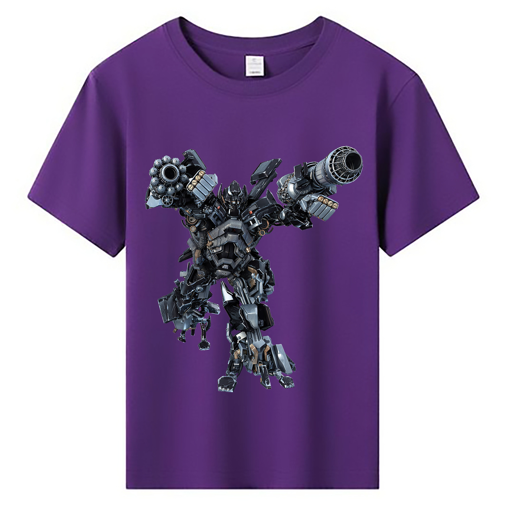 （画像用） Transformers トランスフォーマー 綿100％キッズTシャツ（フロントプリント）