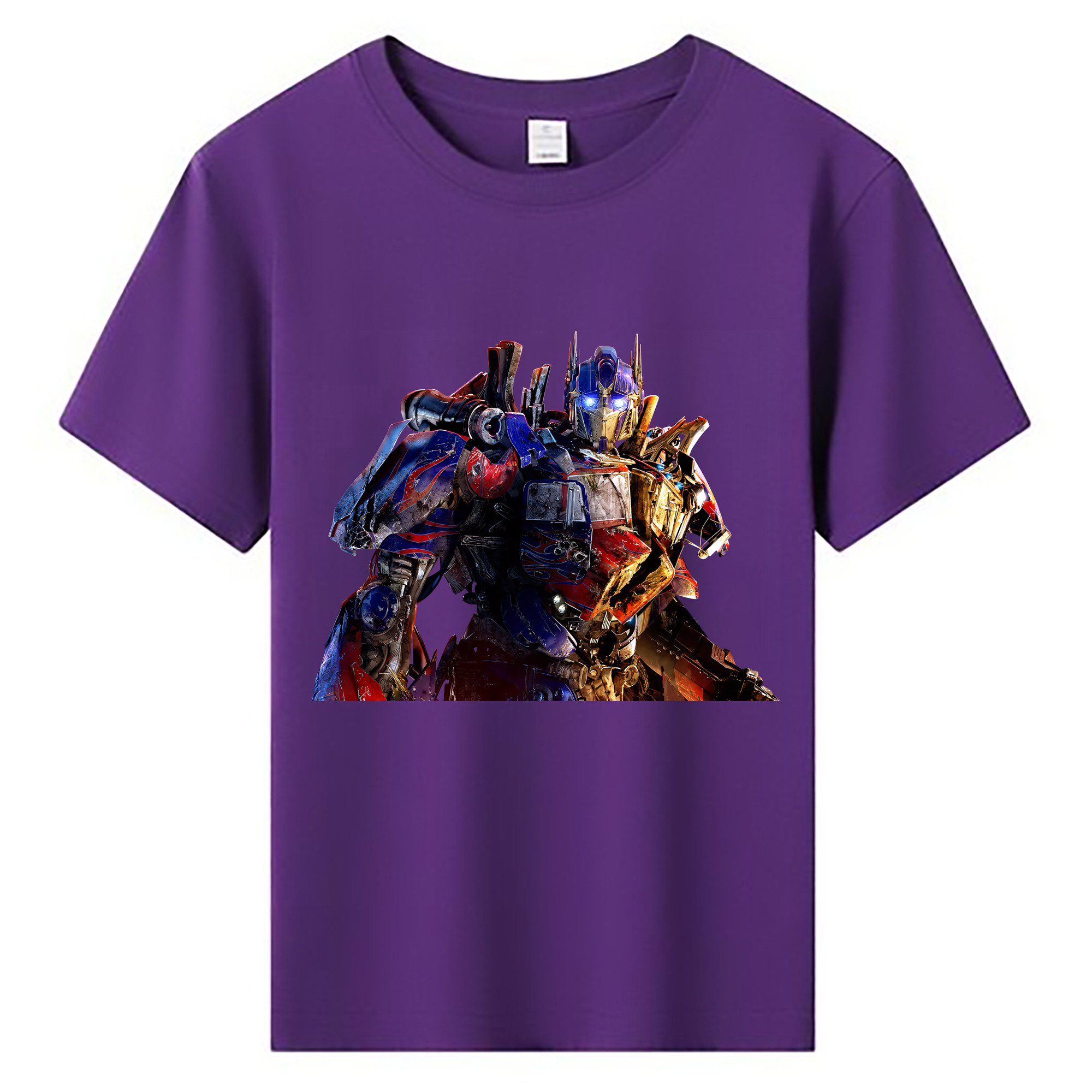（画像用） Transformers トランスフォーマー 綿100％キッズTシャツ（フロントプリント）