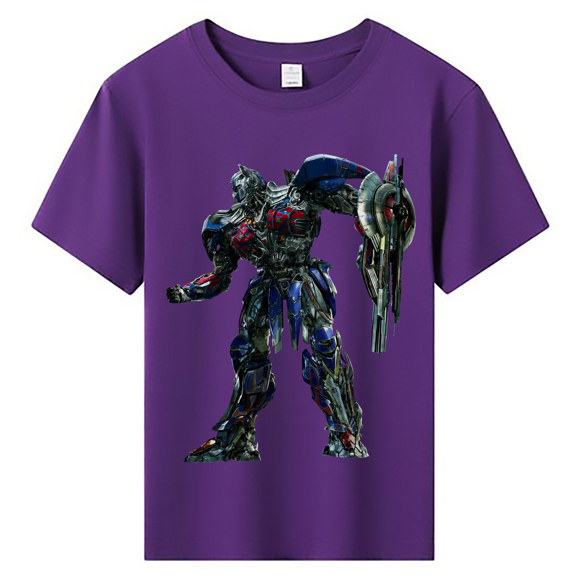 （画像用） Transformers トランスフォーマー 綿100％キッズTシャツ（フロントプリント）