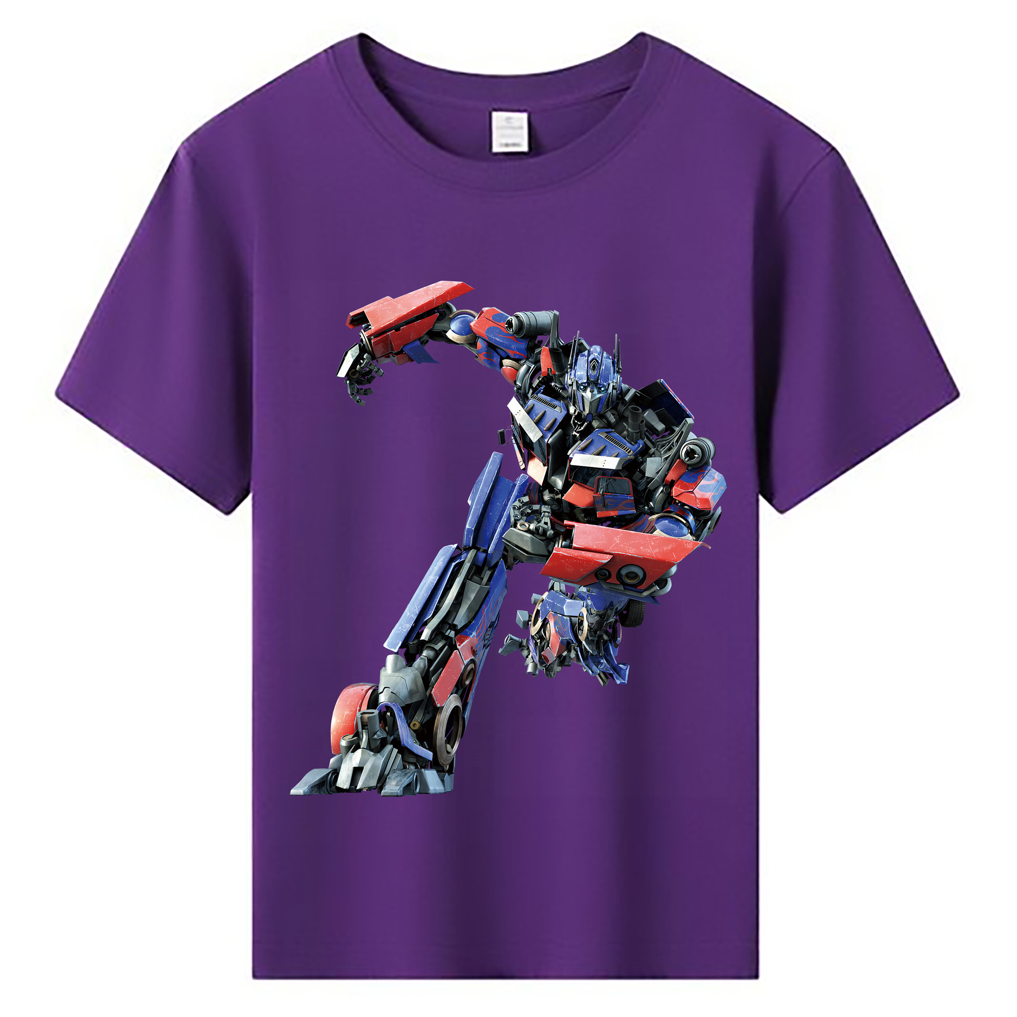 （画像用） Transformers トランスフォーマー 綿100％キッズTシャツ（フロントプリント）