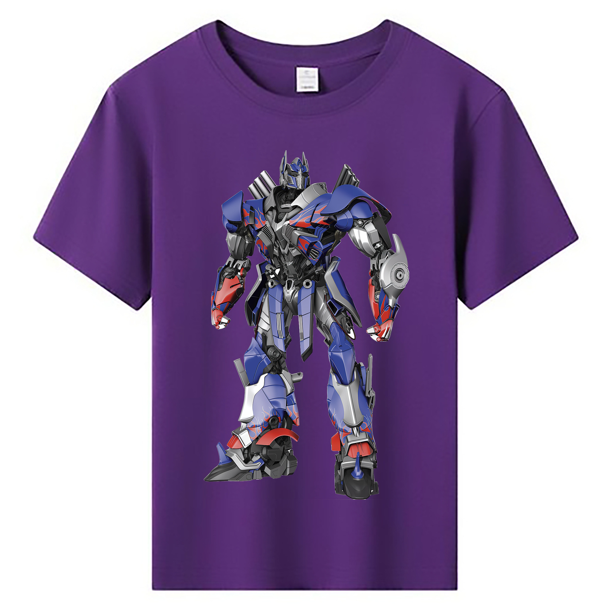 （画像用） Transformers トランスフォーマー 綿100％キッズTシャツ（フロントプリント）