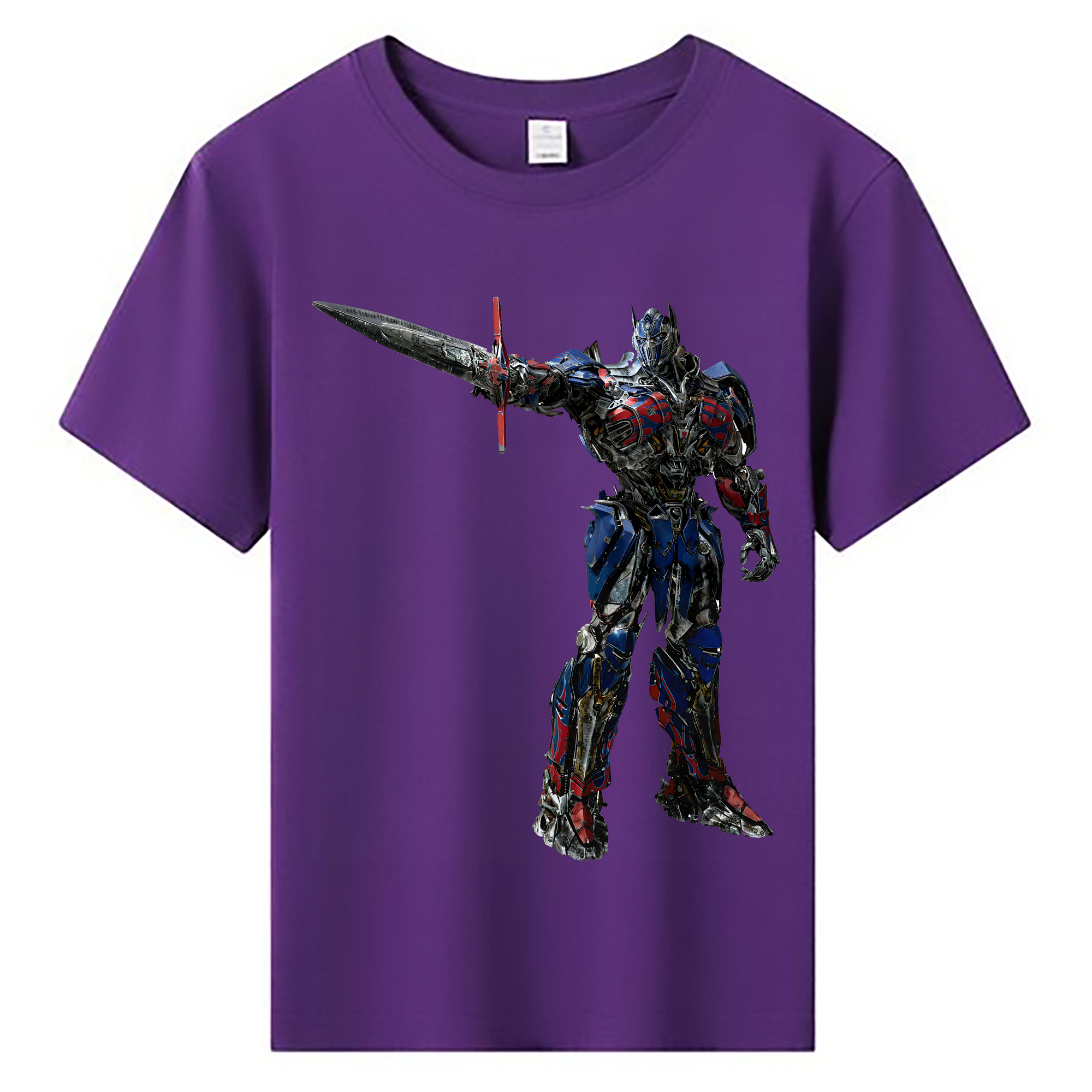 （画像用） Transformers トランスフォーマー 綿100％キッズTシャツ（フロントプリント）