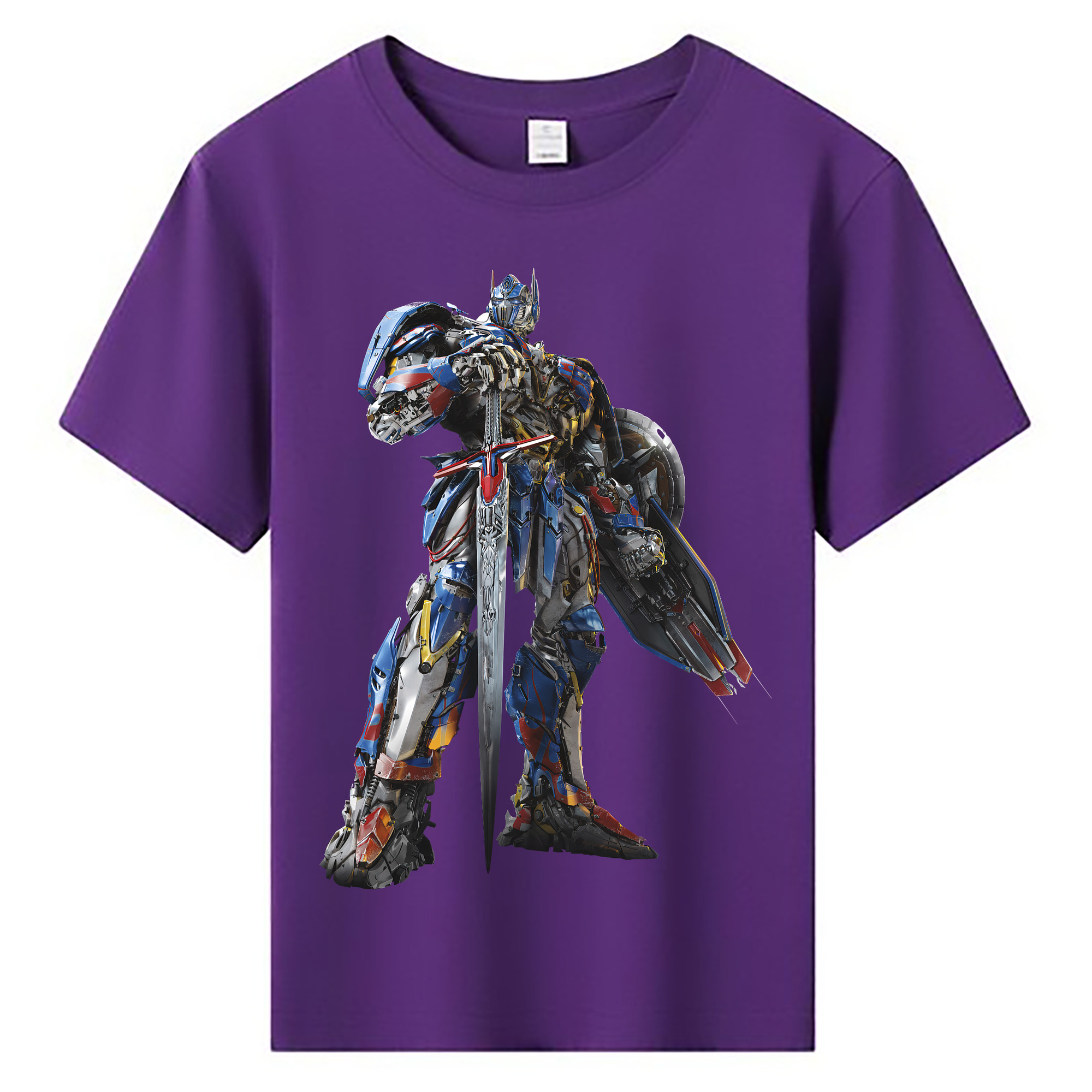 （画像用） Transformers トランスフォーマー 綿100％キッズTシャツ（フロントプリント）