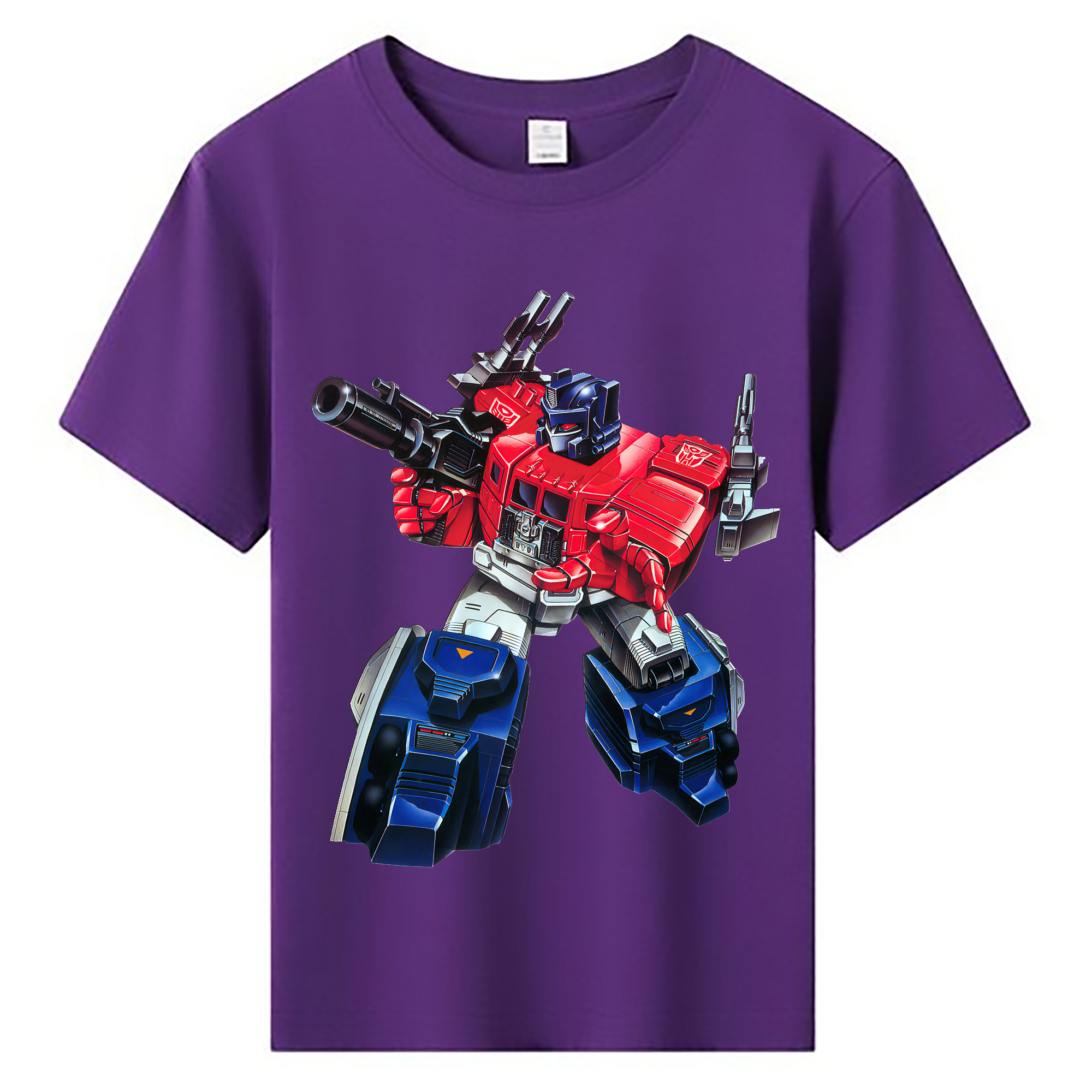 （画像用） Transformers トランスフォーマー 綿100％キッズTシャツ（フロントプリント）