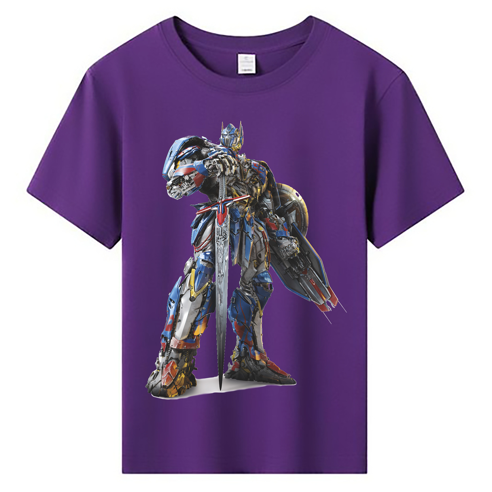（画像用） Transformers トランスフォーマー 綿100％キッズTシャツ（フロントプリント）