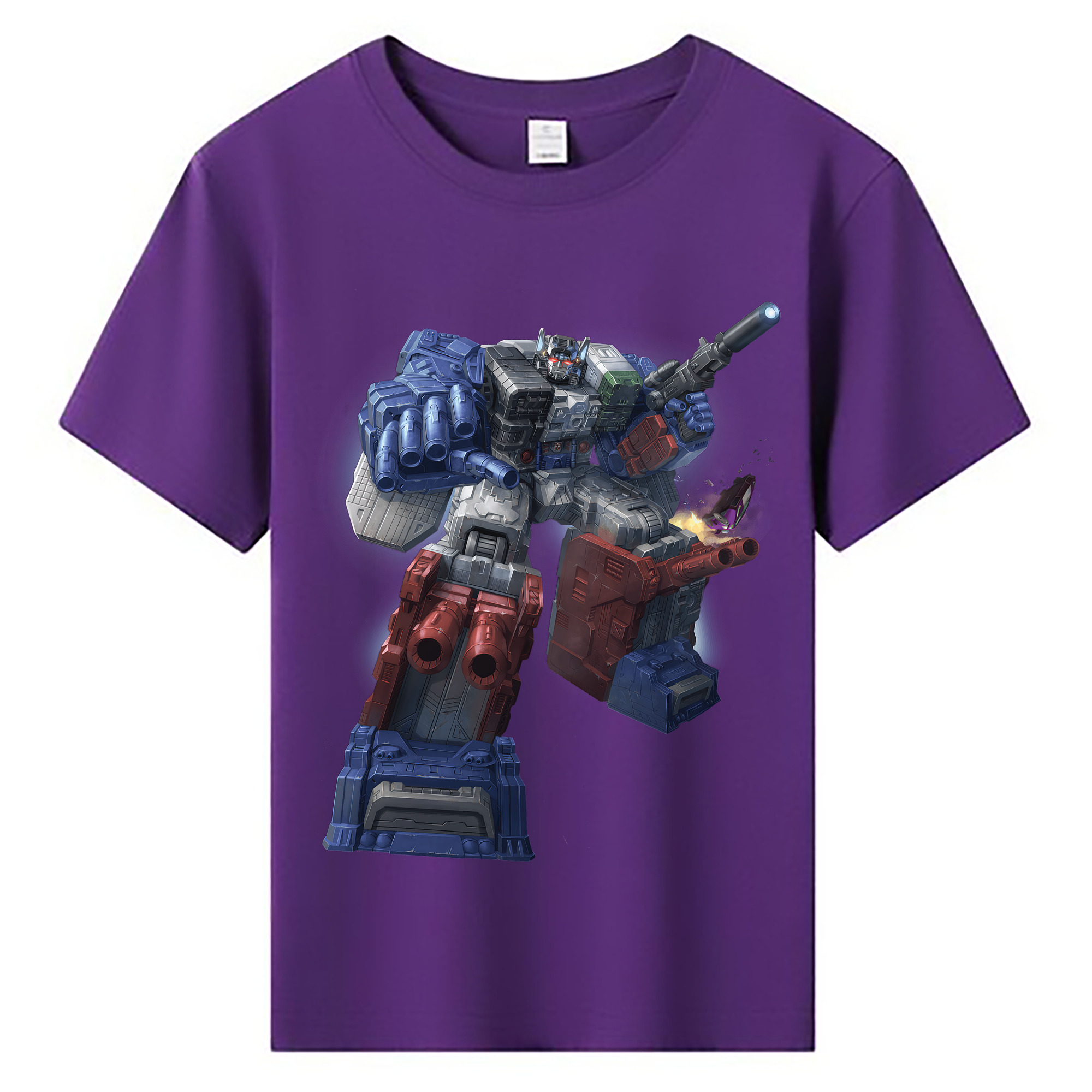 （画像用） Transformers トランスフォーマー 綿100％キッズTシャツ（フロントプリント）
