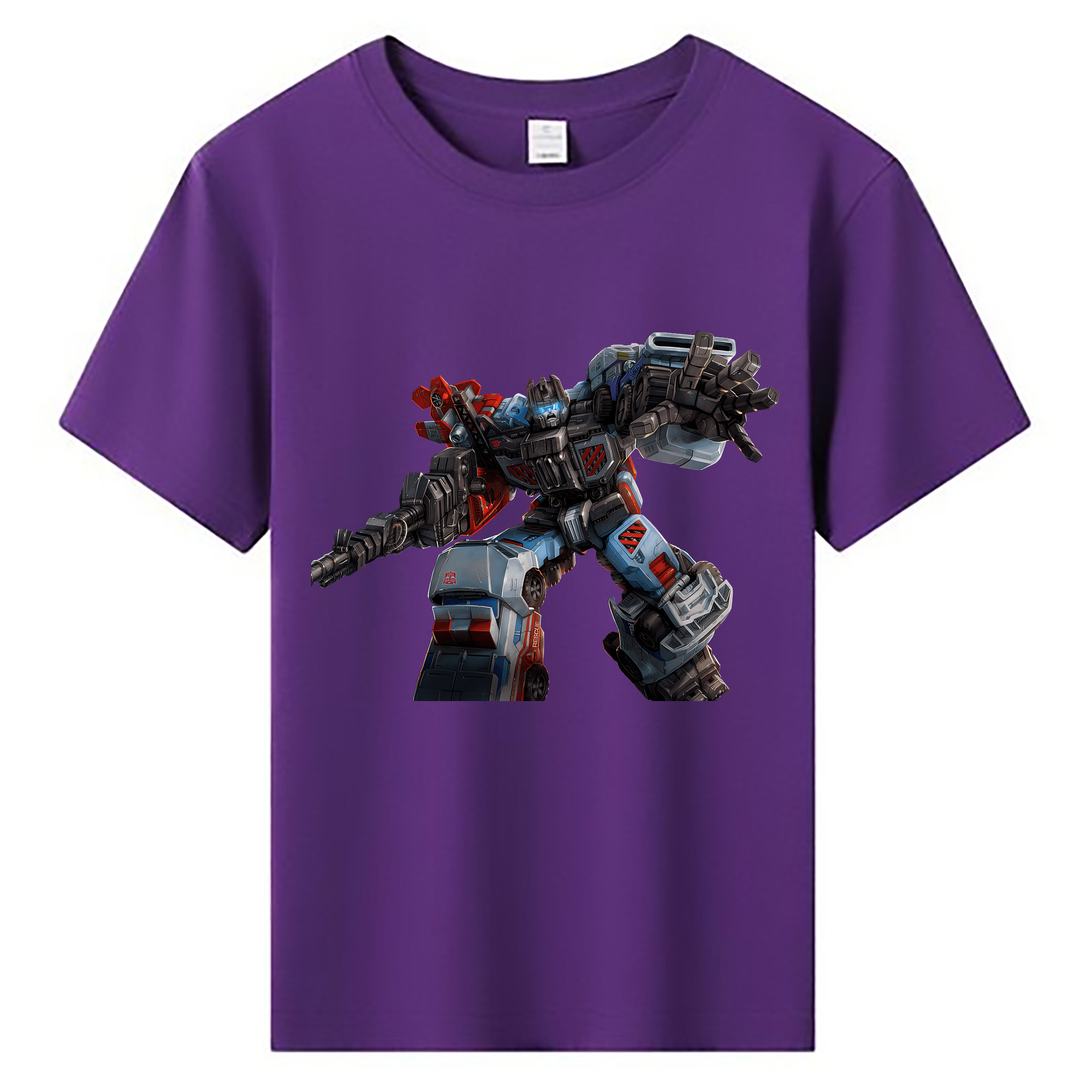 （画像用） Transformers トランスフォーマー 綿100％キッズTシャツ（フロントプリント）
