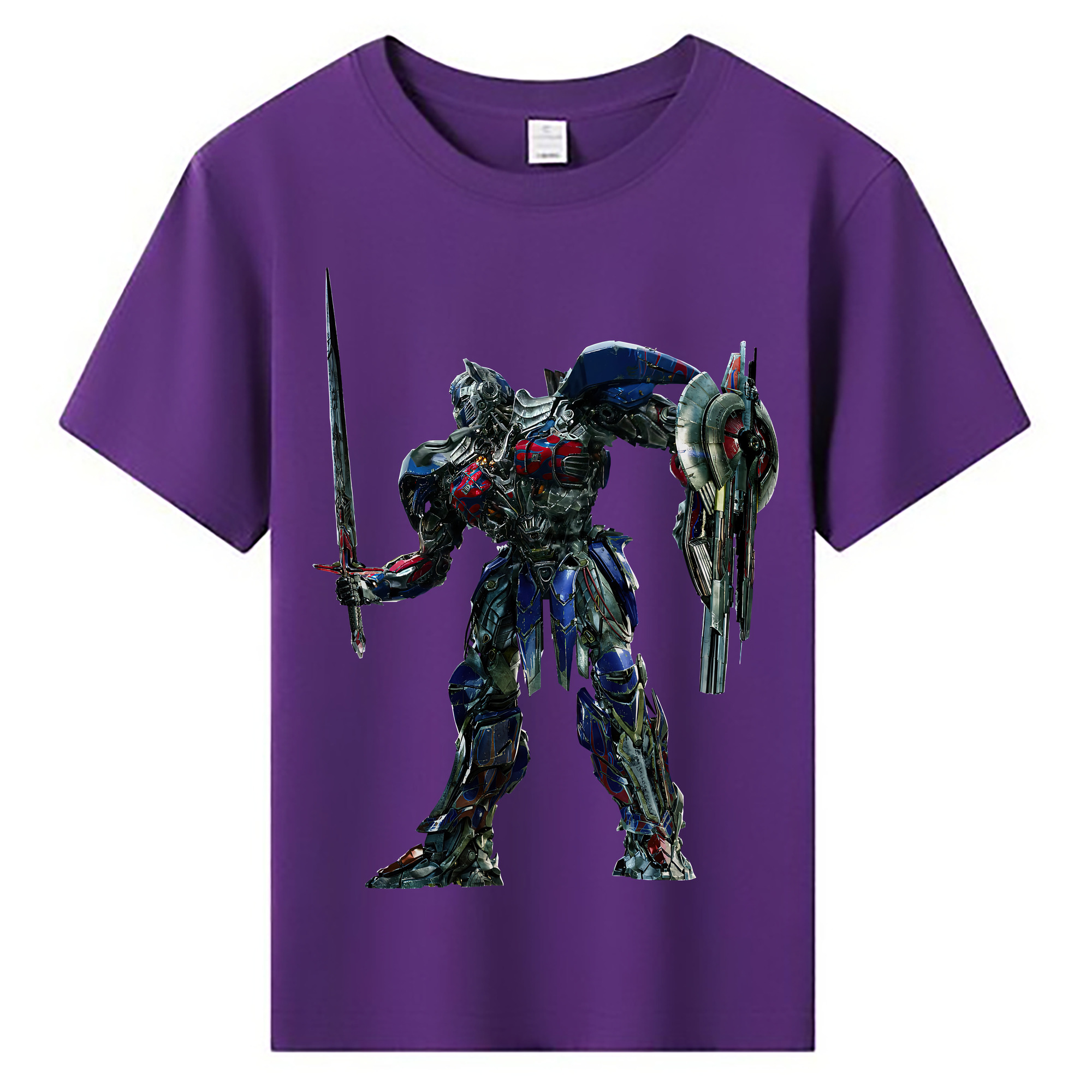 （画像用） Transformers トランスフォーマー 綿100％キッズTシャツ（フロントプリント）