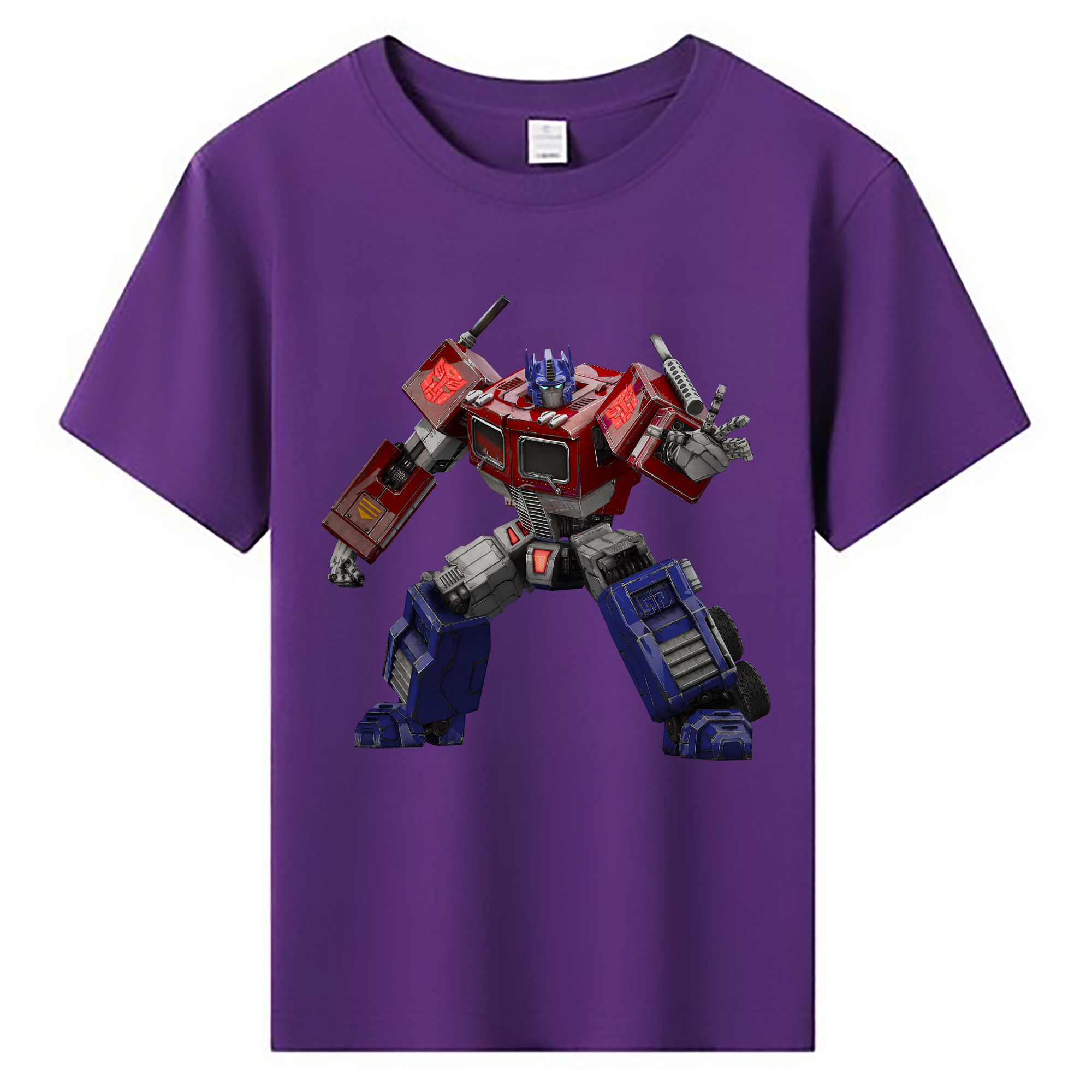 （画像用） Transformers トランスフォーマー 綿100％キッズTシャツ（フロントプリント）
