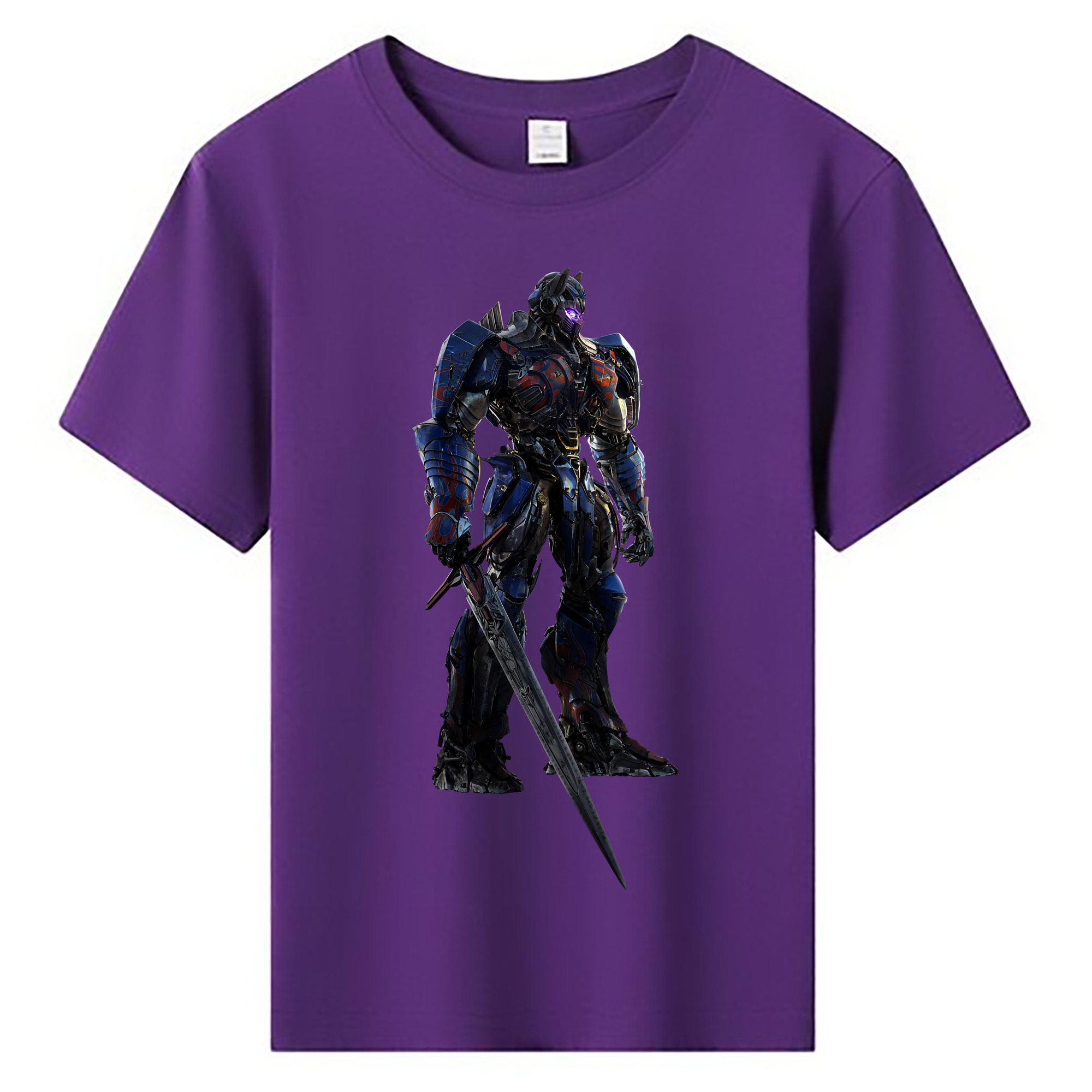 （画像用） Transformers トランスフォーマー 綿100％キッズTシャツ（フロントプリント）