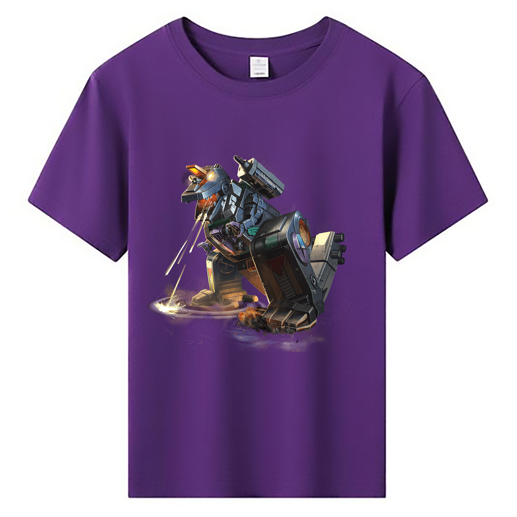 （画像用） Transformers トランスフォーマー 綿100％キッズTシャツ（フロントプリント）