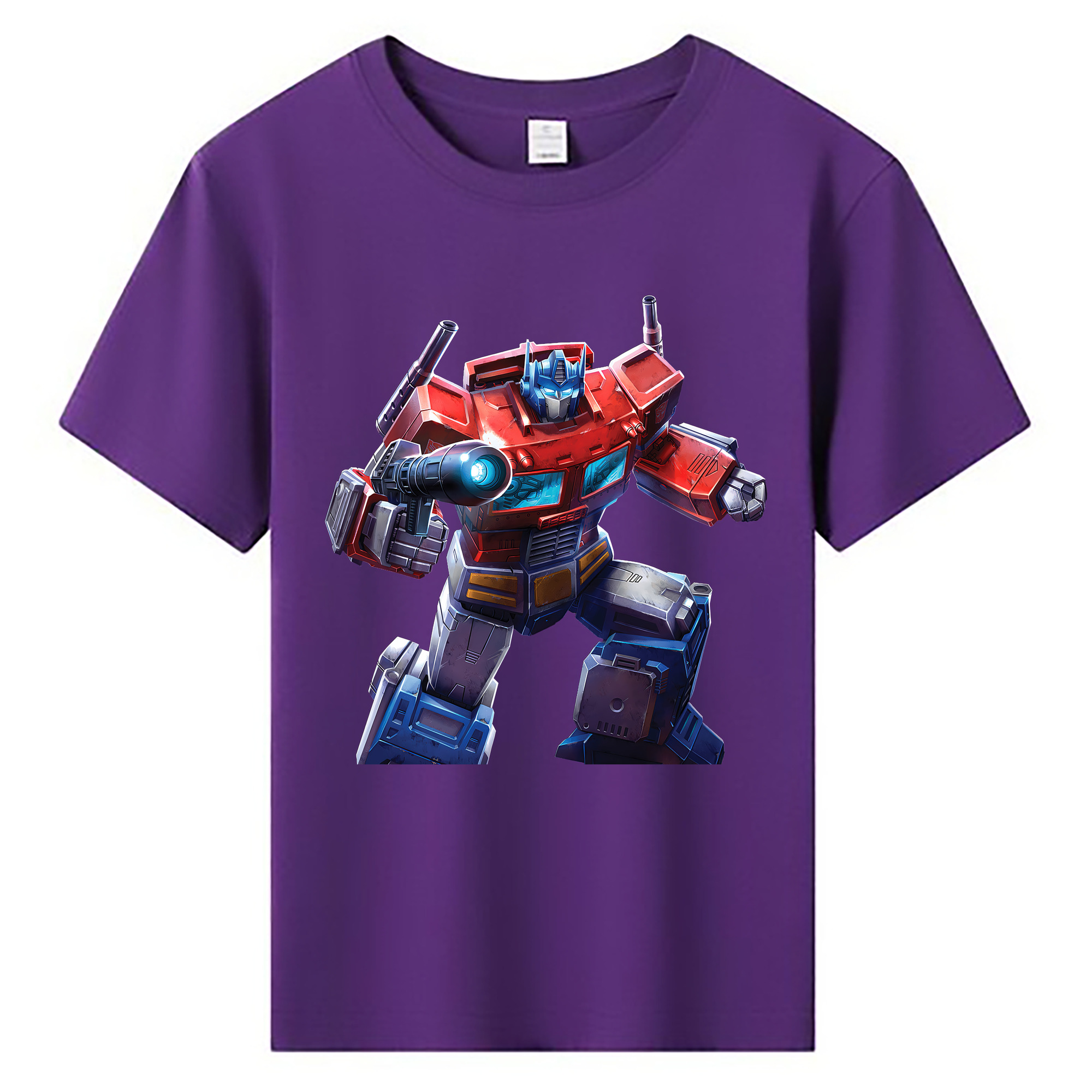 （画像用） Transformers トランスフォーマー 綿100％キッズTシャツ（フロントプリント）