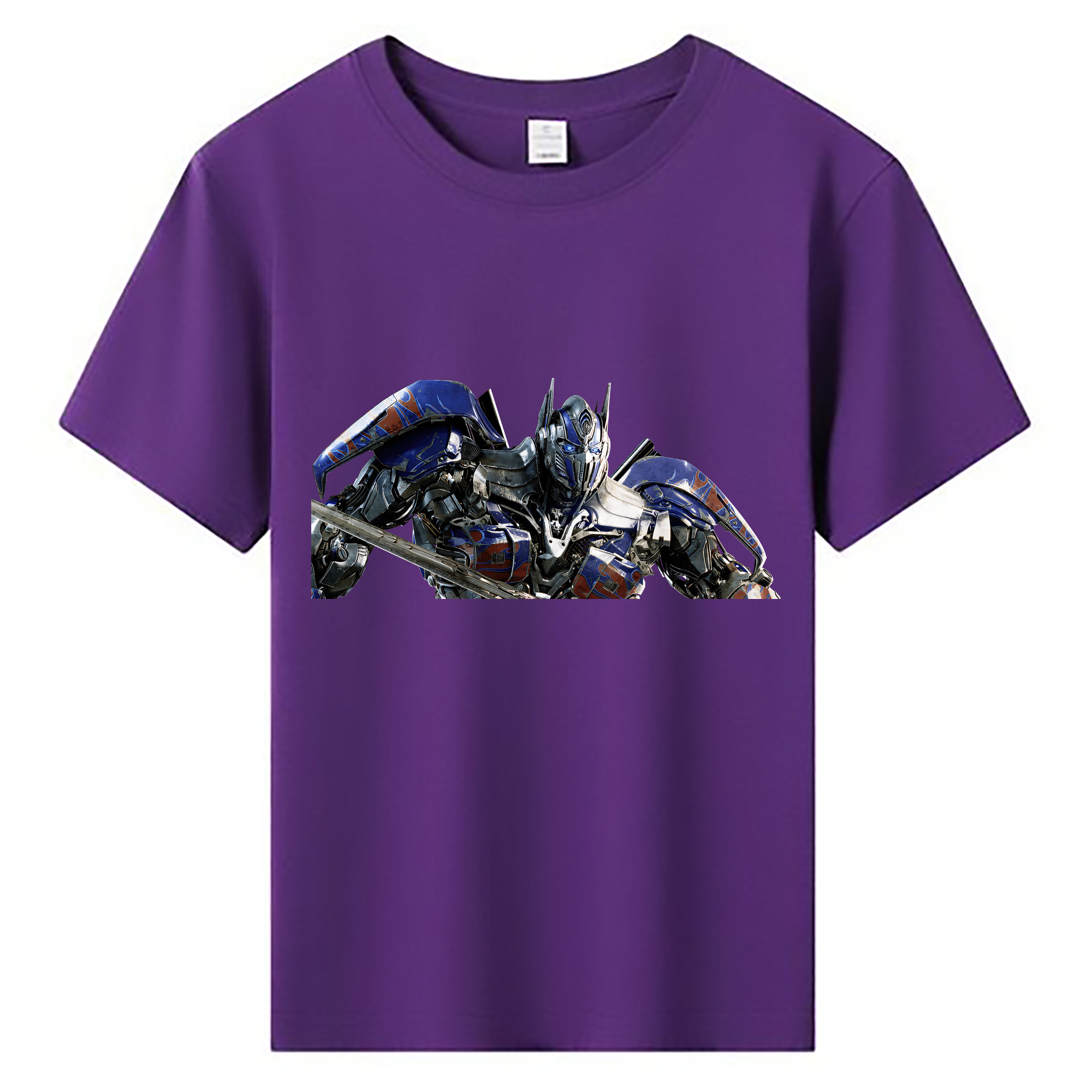 （画像用） Transformers トランスフォーマー 綿100％キッズTシャツ（フロントプリント）