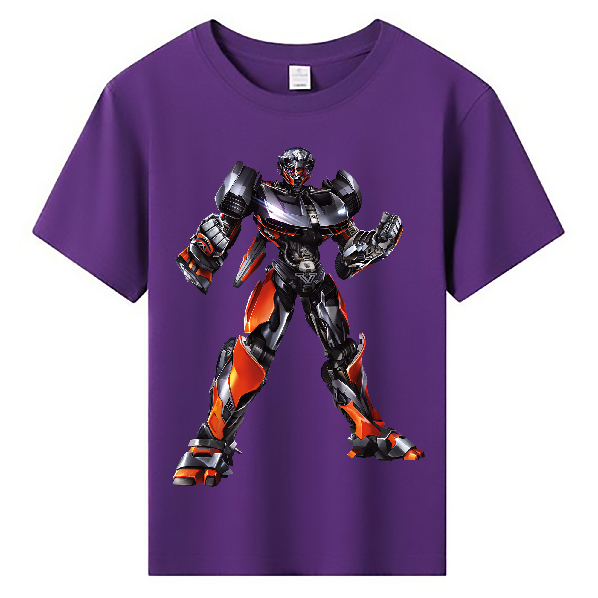 （画像用） Transformers トランスフォーマー 綿100％キッズTシャツ（フロントプリント）