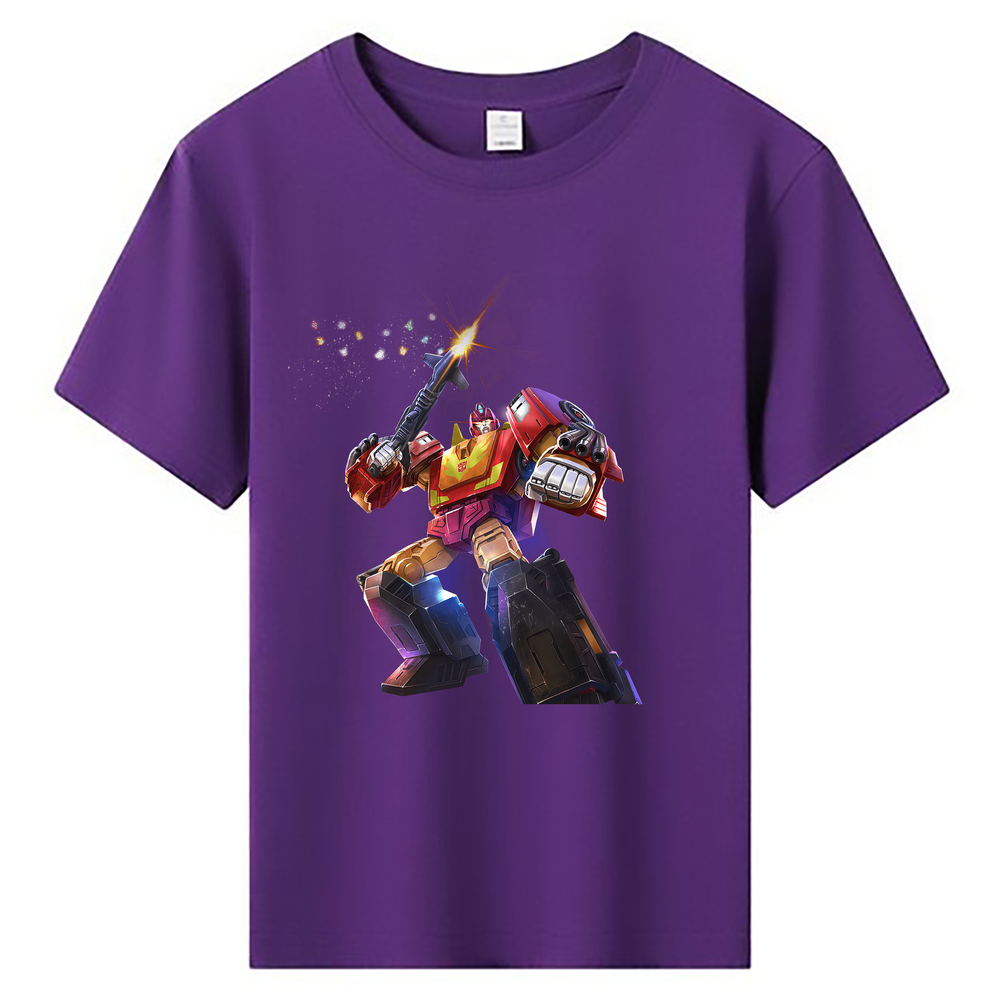 （画像用） Transformers トランスフォーマー 綿100％キッズTシャツ（フロントプリント）