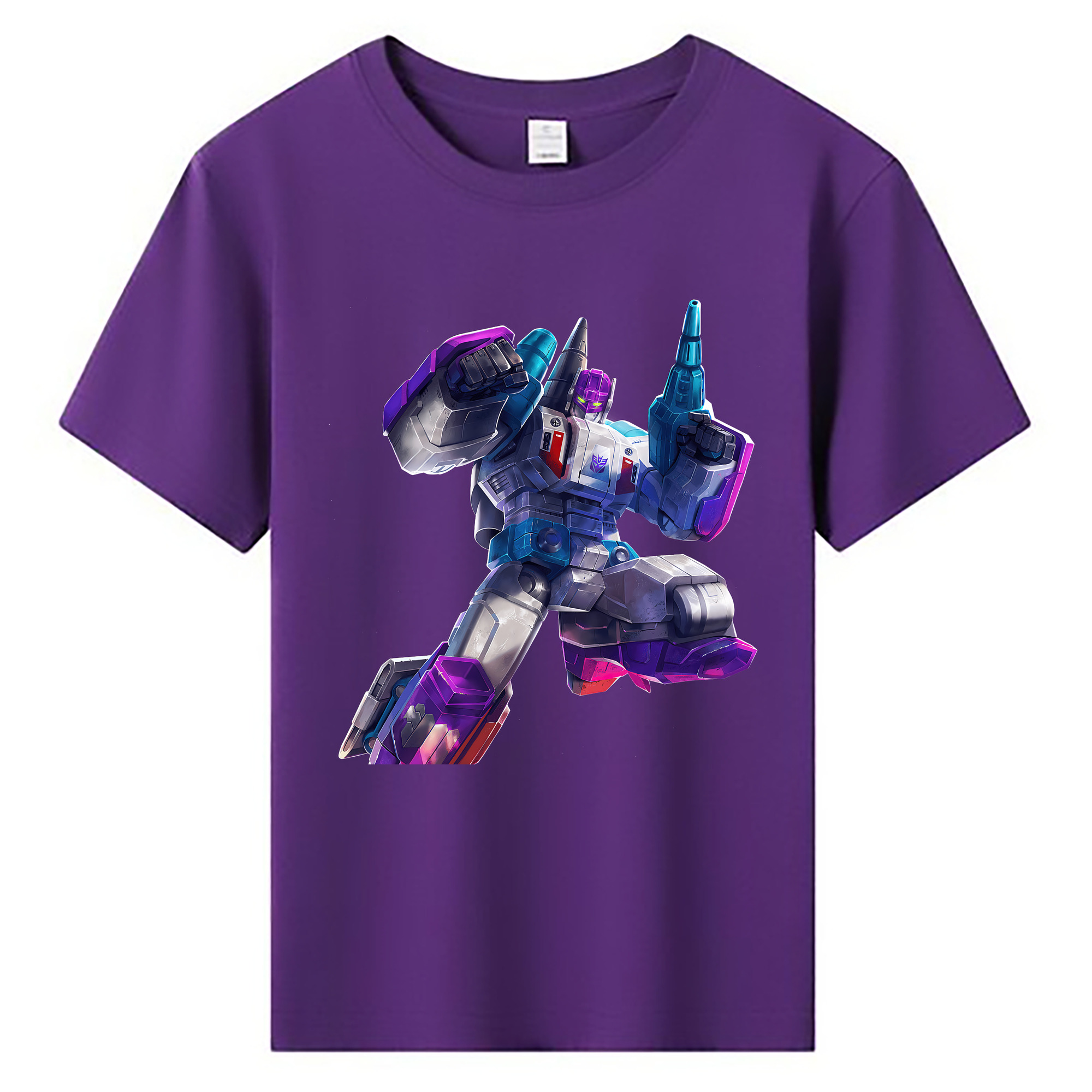 （画像用） Transformers トランスフォーマー 綿100％キッズTシャツ（フロントプリント）