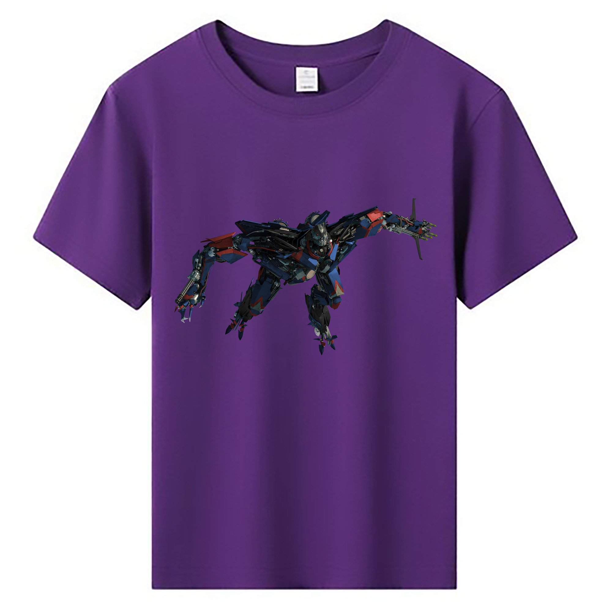 （画像用） Transformers トランスフォーマー 綿100％キッズTシャツ（フロントプリント）