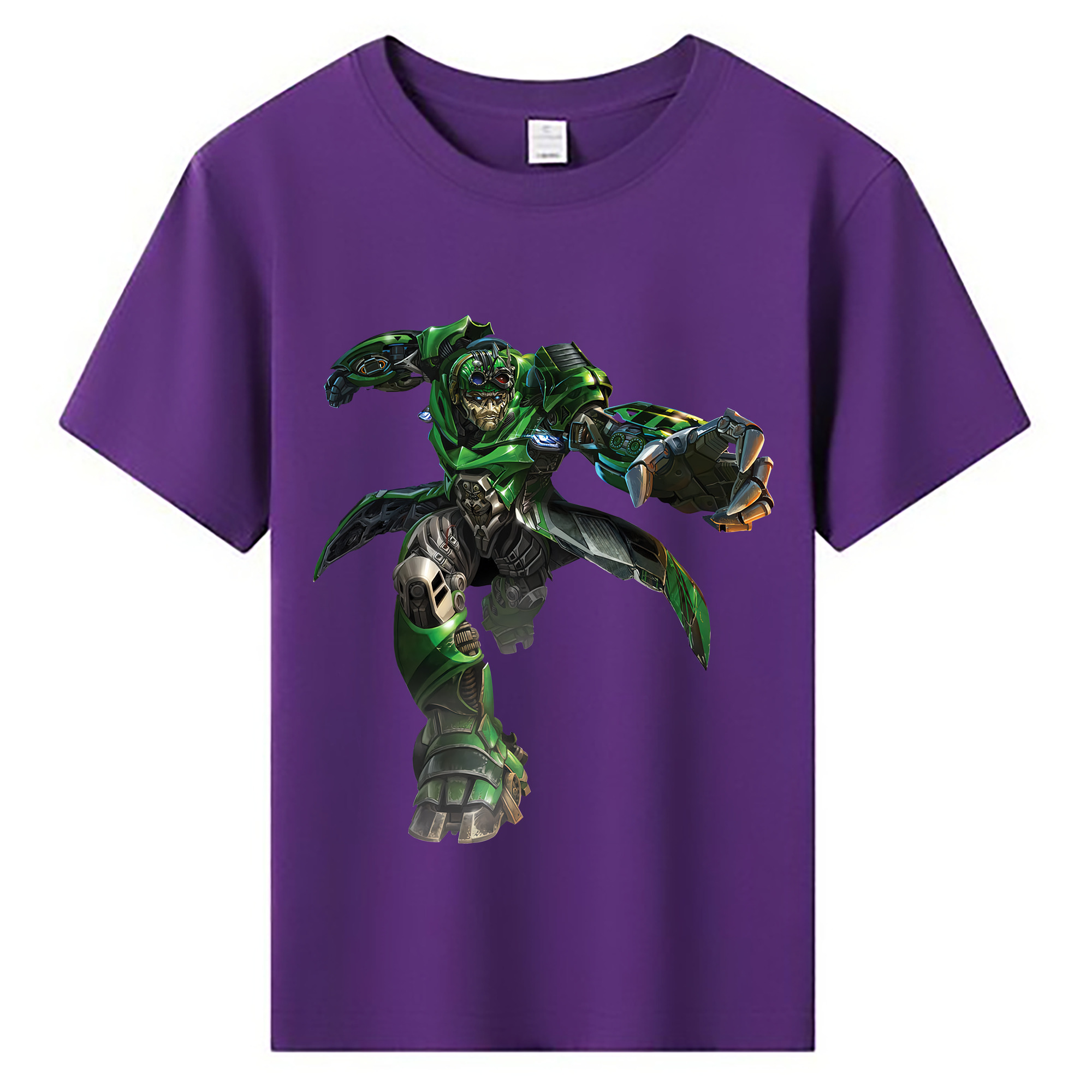 （画像用） Transformers トランスフォーマー 綿100％キッズTシャツ（フロントプリント）