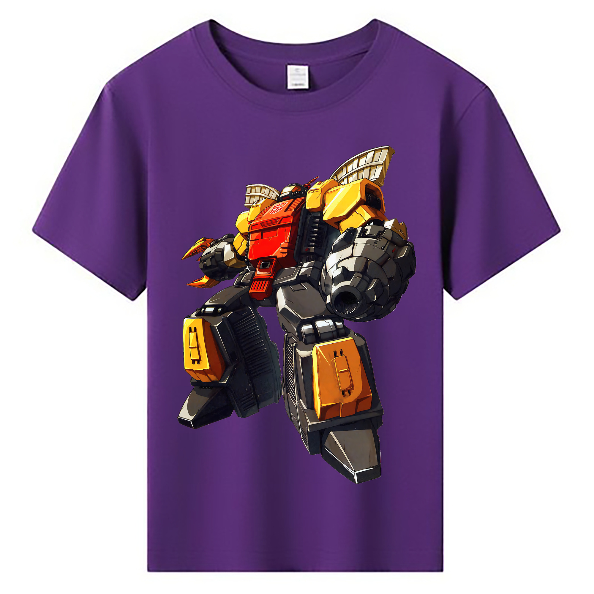 （画像用） Transformers トランスフォーマー 綿100％キッズTシャツ（フロントプリント）