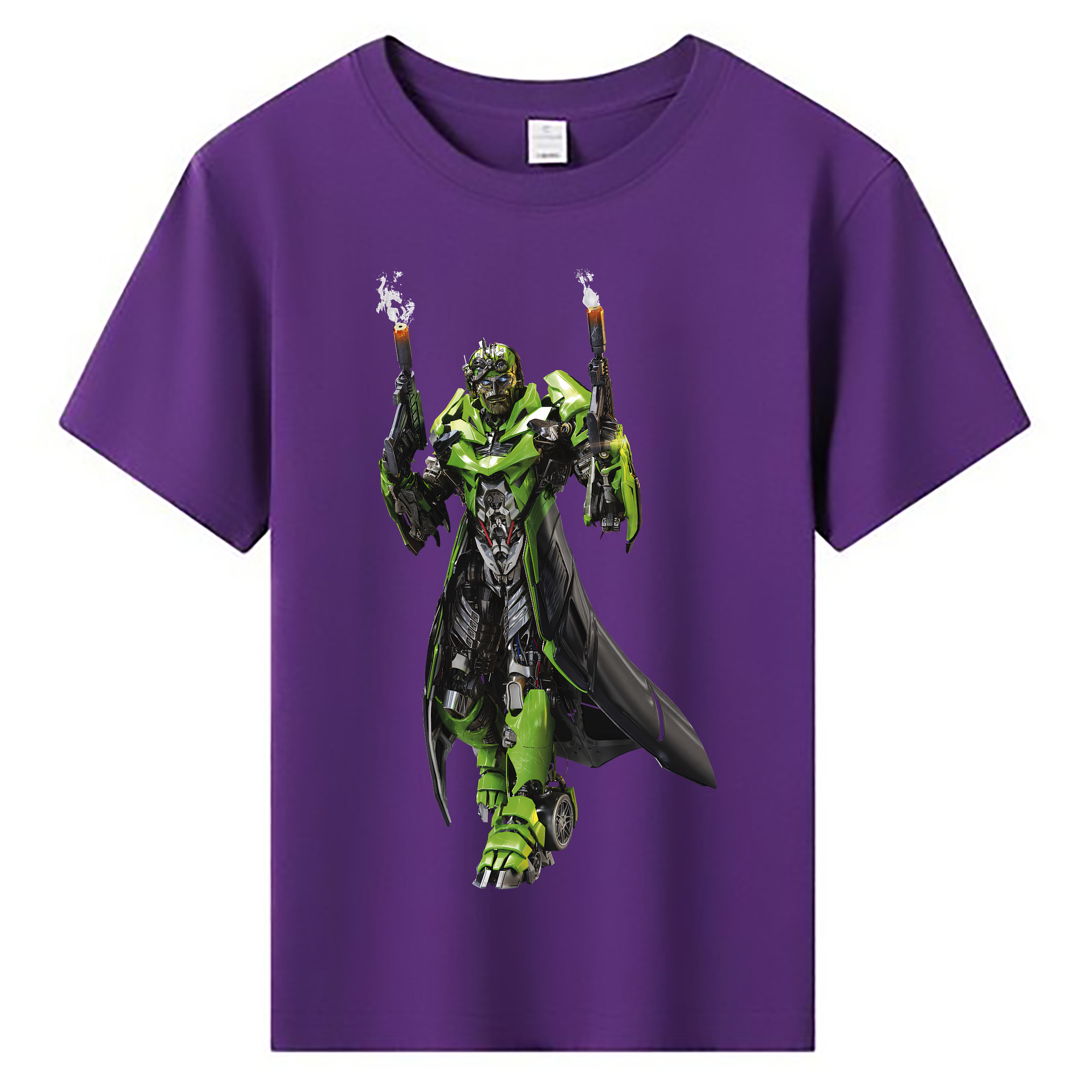 （画像用） Transformers トランスフォーマー 綿100％キッズTシャツ（フロントプリント）