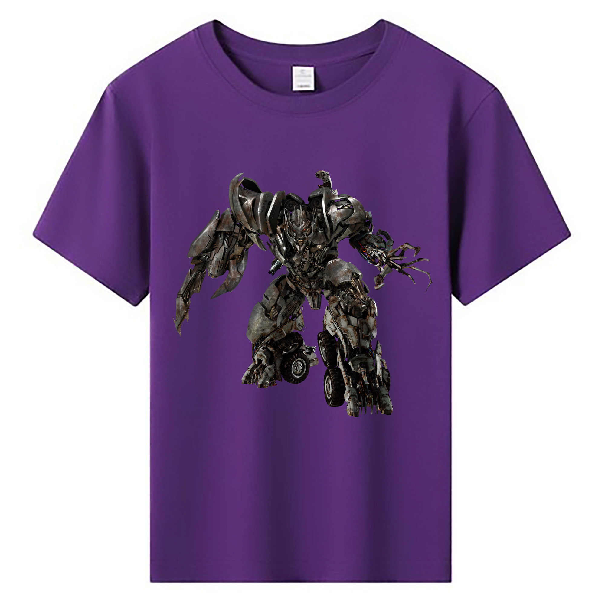 （画像用） Transformers トランスフォーマー 綿100％キッズTシャツ（フロントプリント）