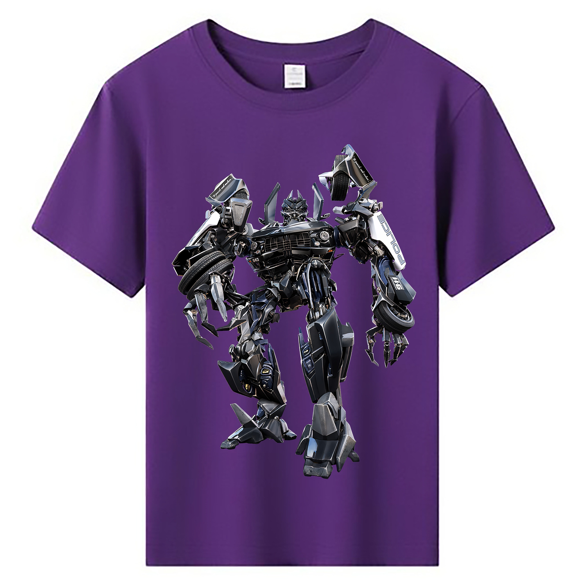（画像用） Transformers トランスフォーマー 綿100％キッズTシャツ（フロントプリント）