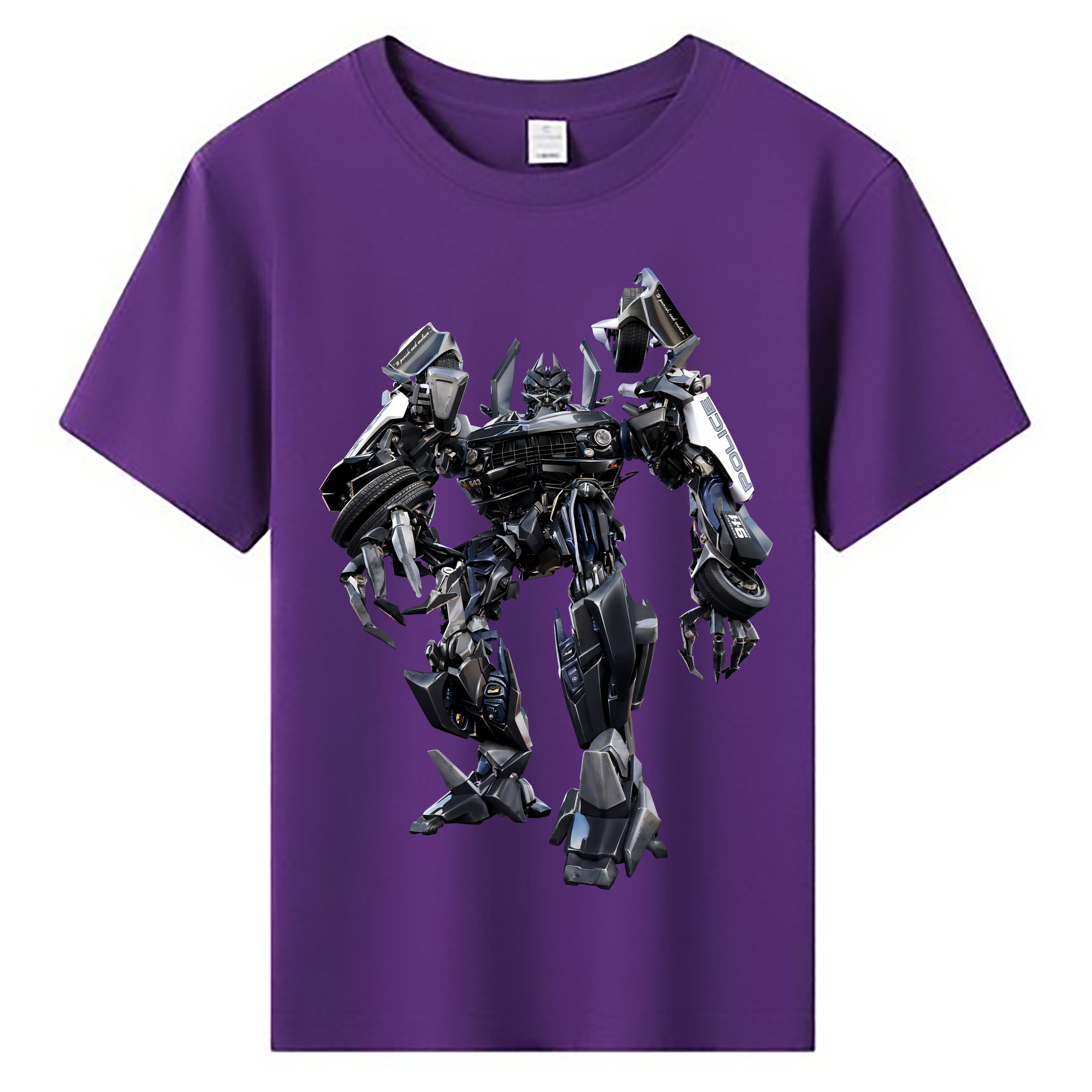 （画像用） Transformers トランスフォーマー 綿100％キッズTシャツ（フロントプリント）