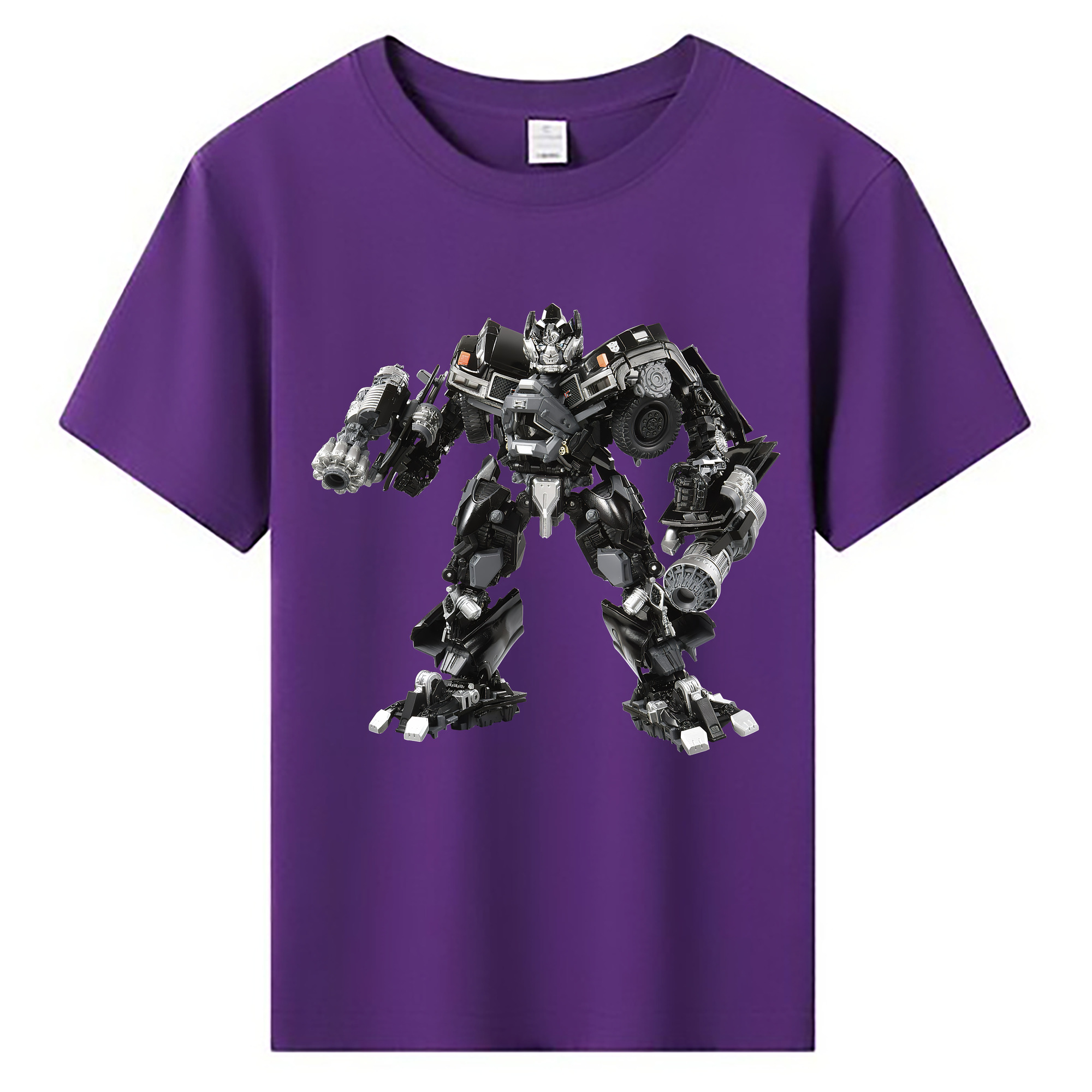 （画像用） Transformers トランスフォーマー 綿100％キッズTシャツ（フロントプリント）