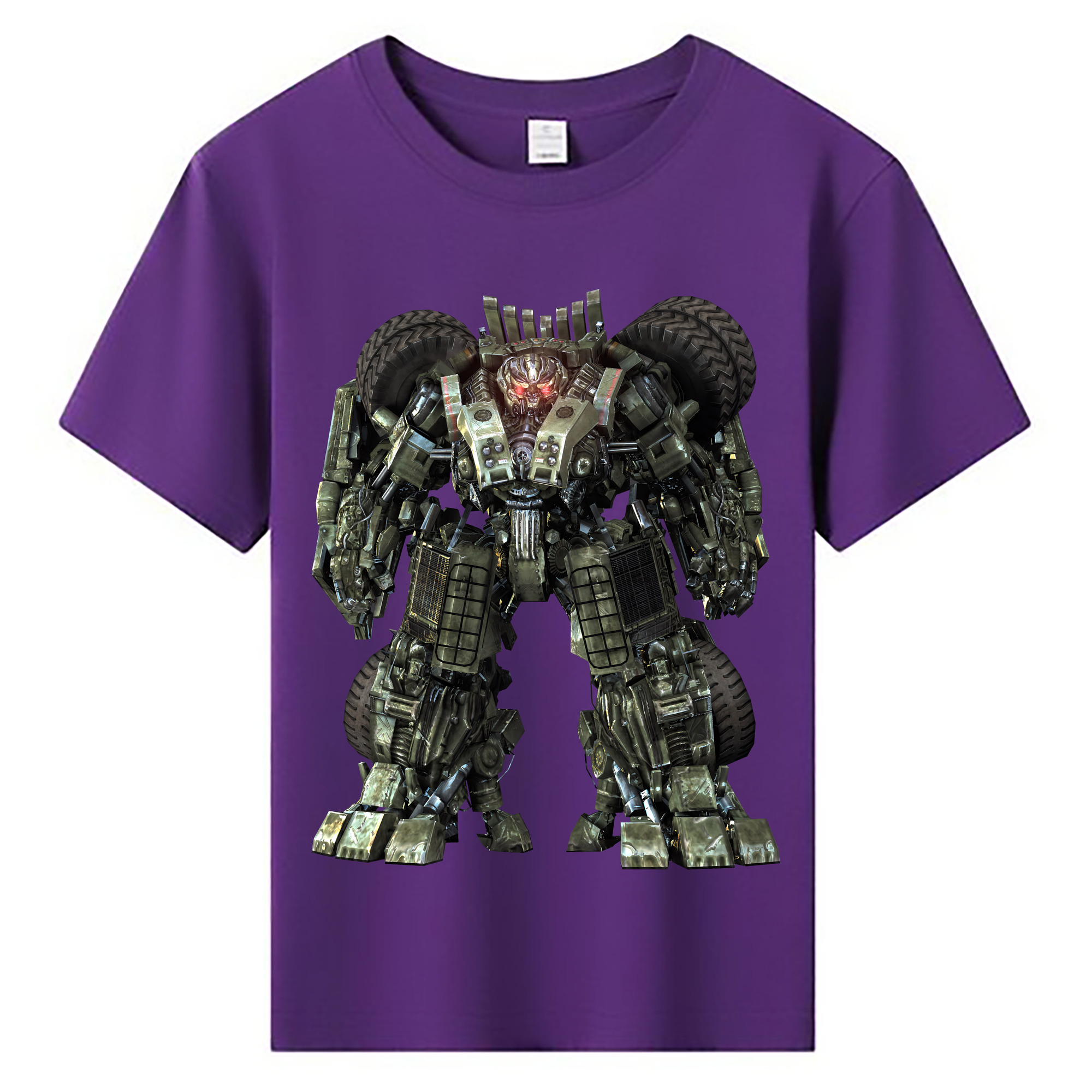 （画像用） Transformers トランスフォーマー 綿100％キッズTシャツ（フロントプリント）