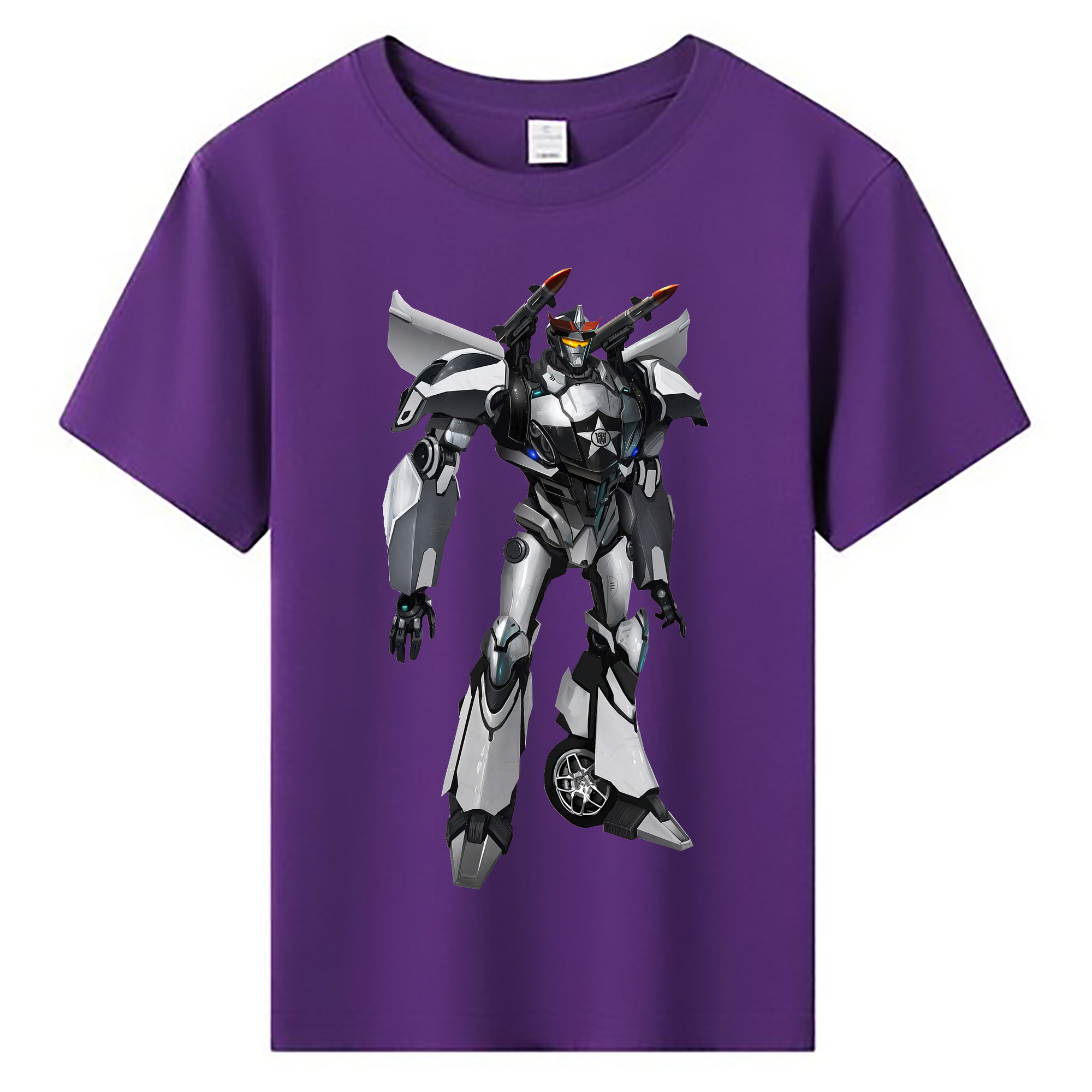 （画像用） Transformers トランスフォーマー 綿100％キッズTシャツ（フロントプリント）