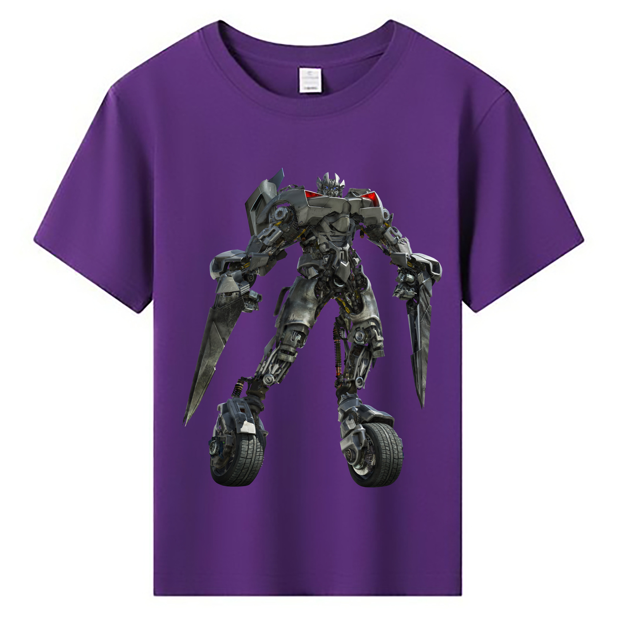 （画像用） Transformers トランスフォーマー 綿100％キッズTシャツ（フロントプリント）