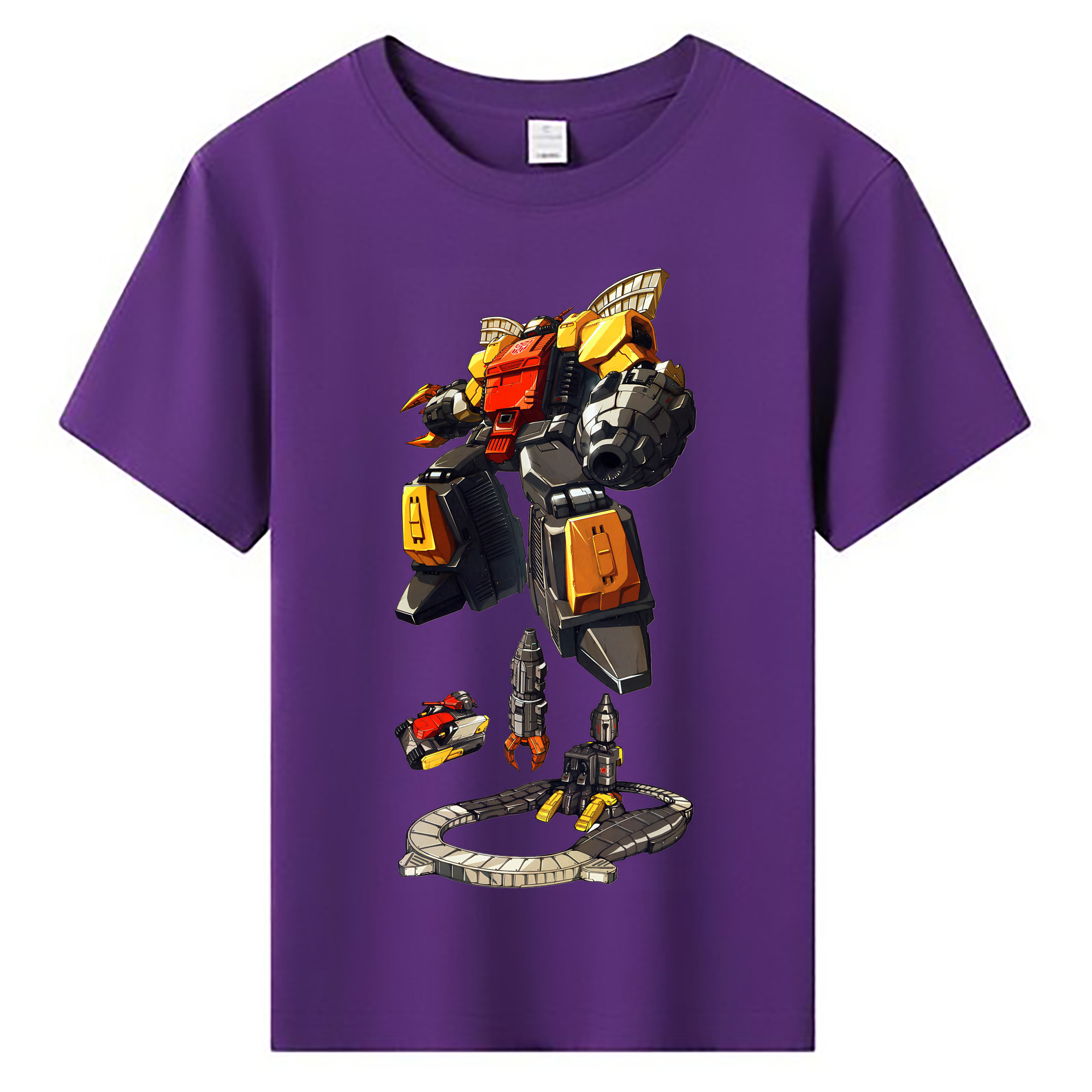 （画像用） Transformers トランスフォーマー 綿100％キッズTシャツ（フロントプリント）