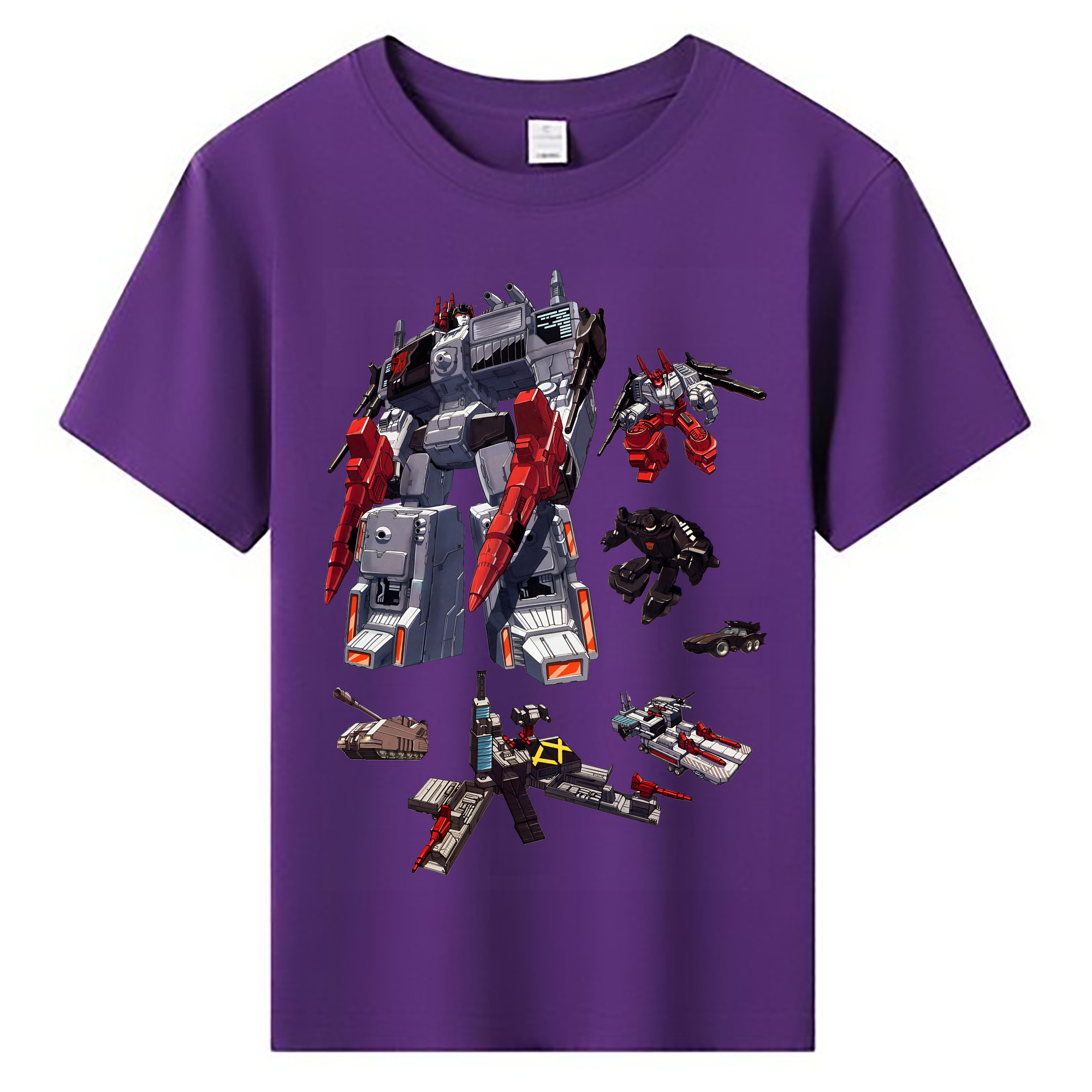 （画像用） Transformers トランスフォーマー 綿100％キッズTシャツ（フロントプリント）