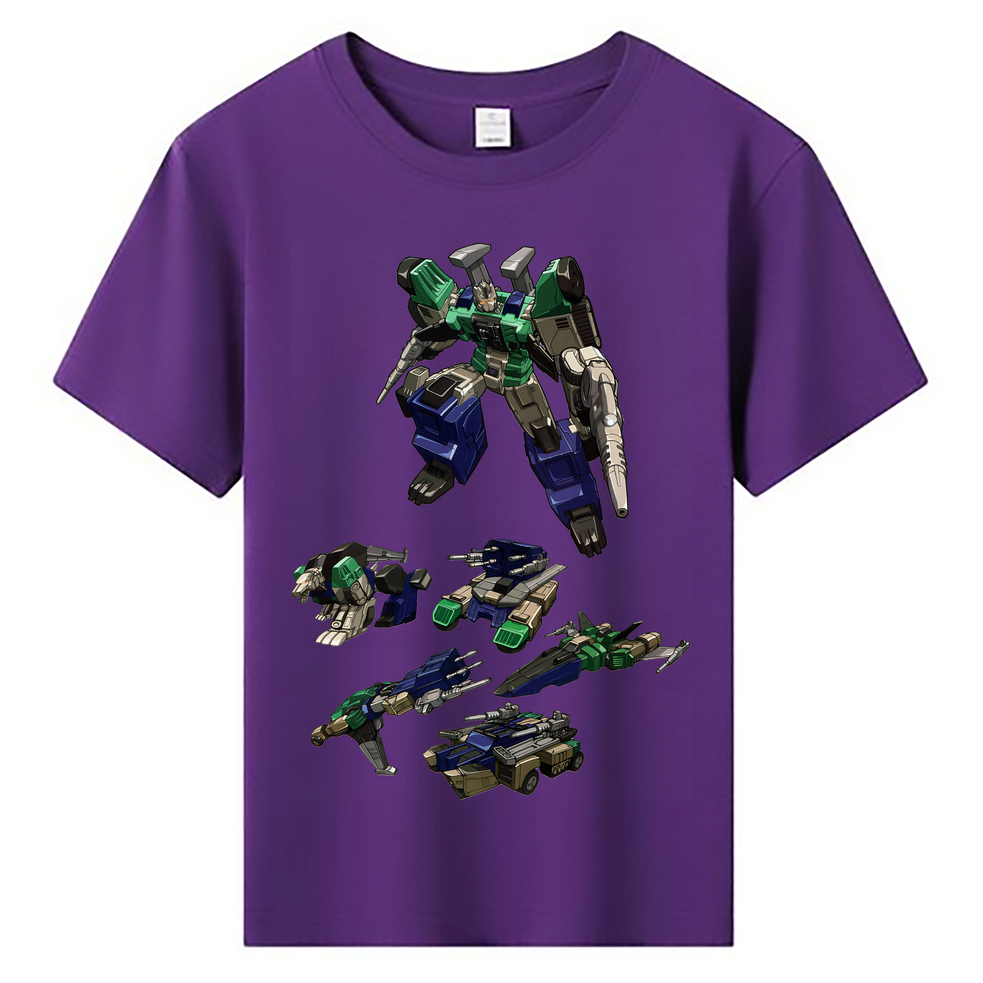 （画像用） Transformers トランスフォーマー 綿100％キッズTシャツ（フロントプリント）