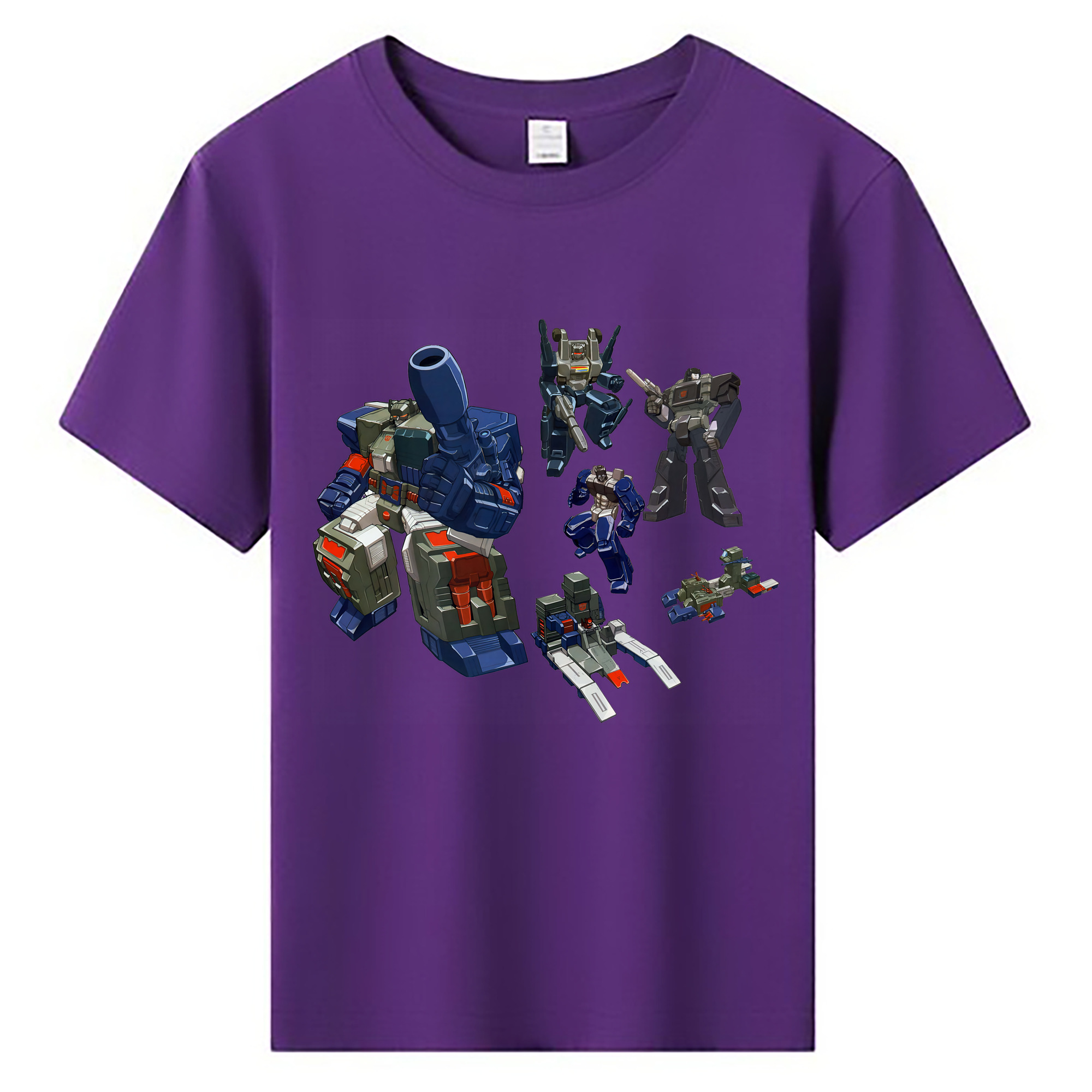 （画像用） Transformers トランスフォーマー 綿100％キッズTシャツ（フロントプリント）
