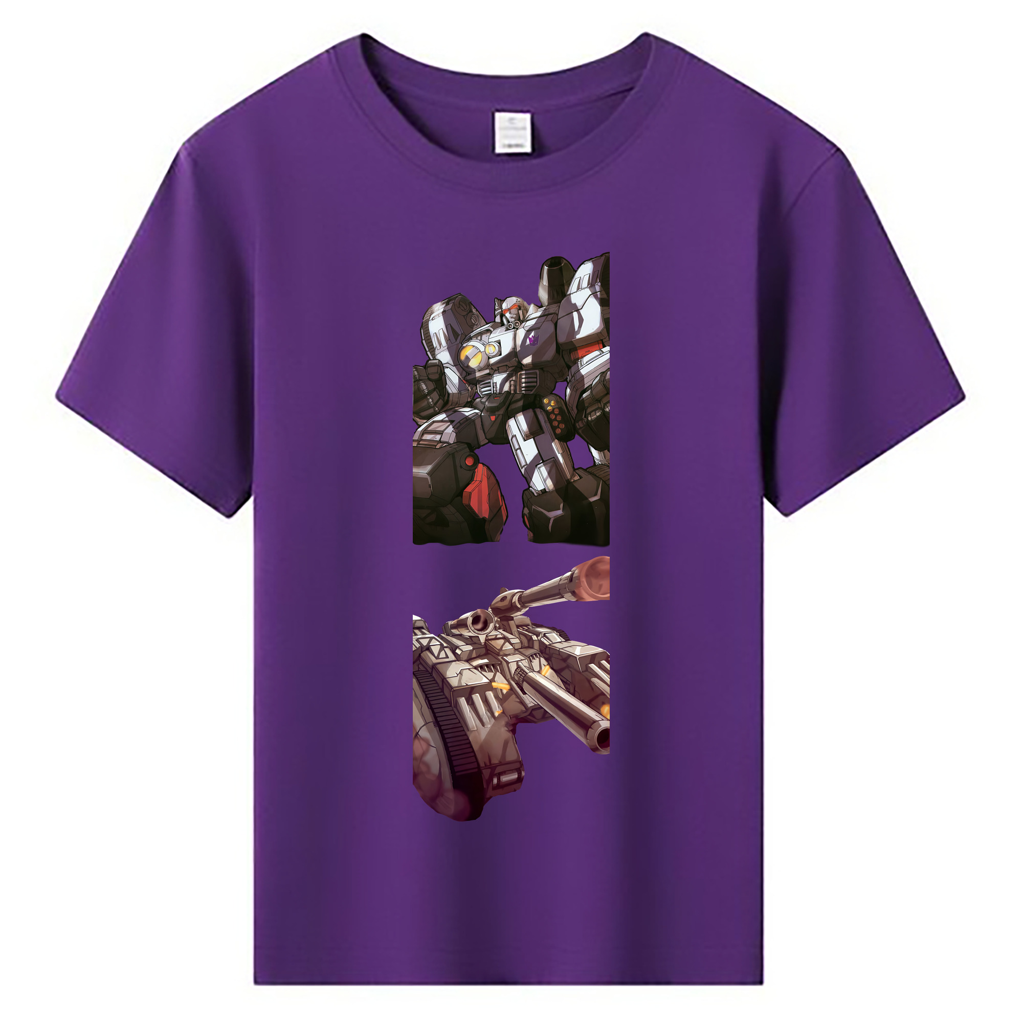 （画像用） Transformers トランスフォーマー 綿100％キッズTシャツ（フロントプリント）