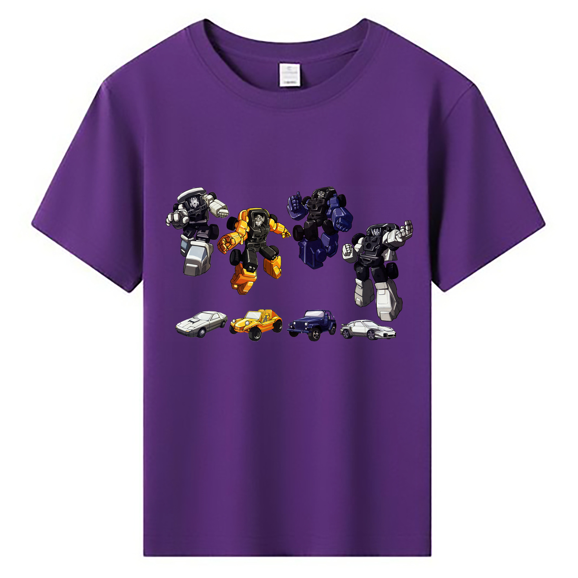 （画像用） Transformers トランスフォーマー 綿100％キッズTシャツ（フロントプリント）