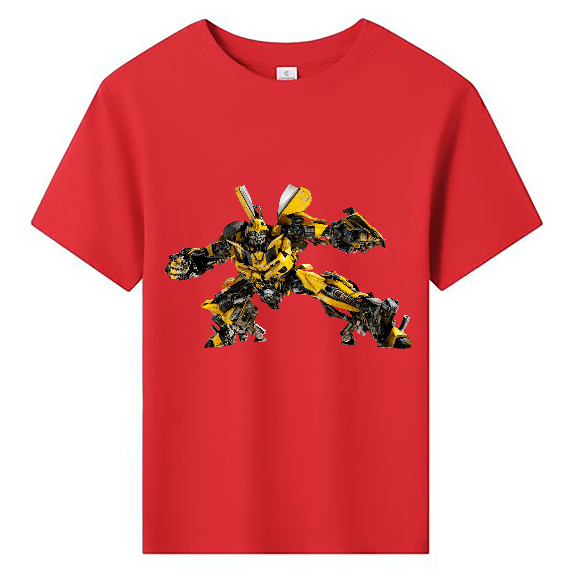 （画像用） Transformers トランスフォーマー 綿100％キッズTシャツ（フロントプリント）