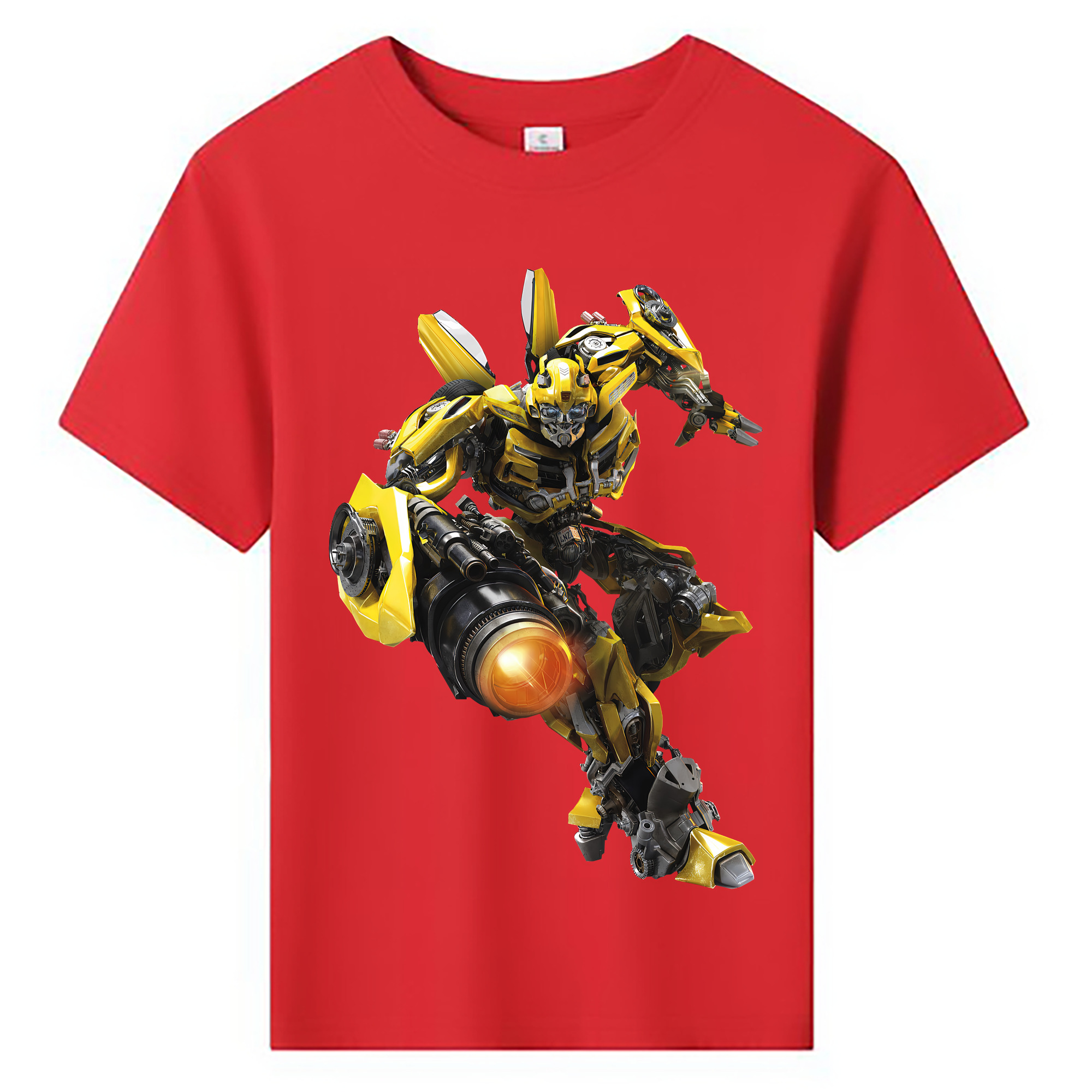（画像用） Transformers トランスフォーマー 綿100％キッズTシャツ（フロントプリント）