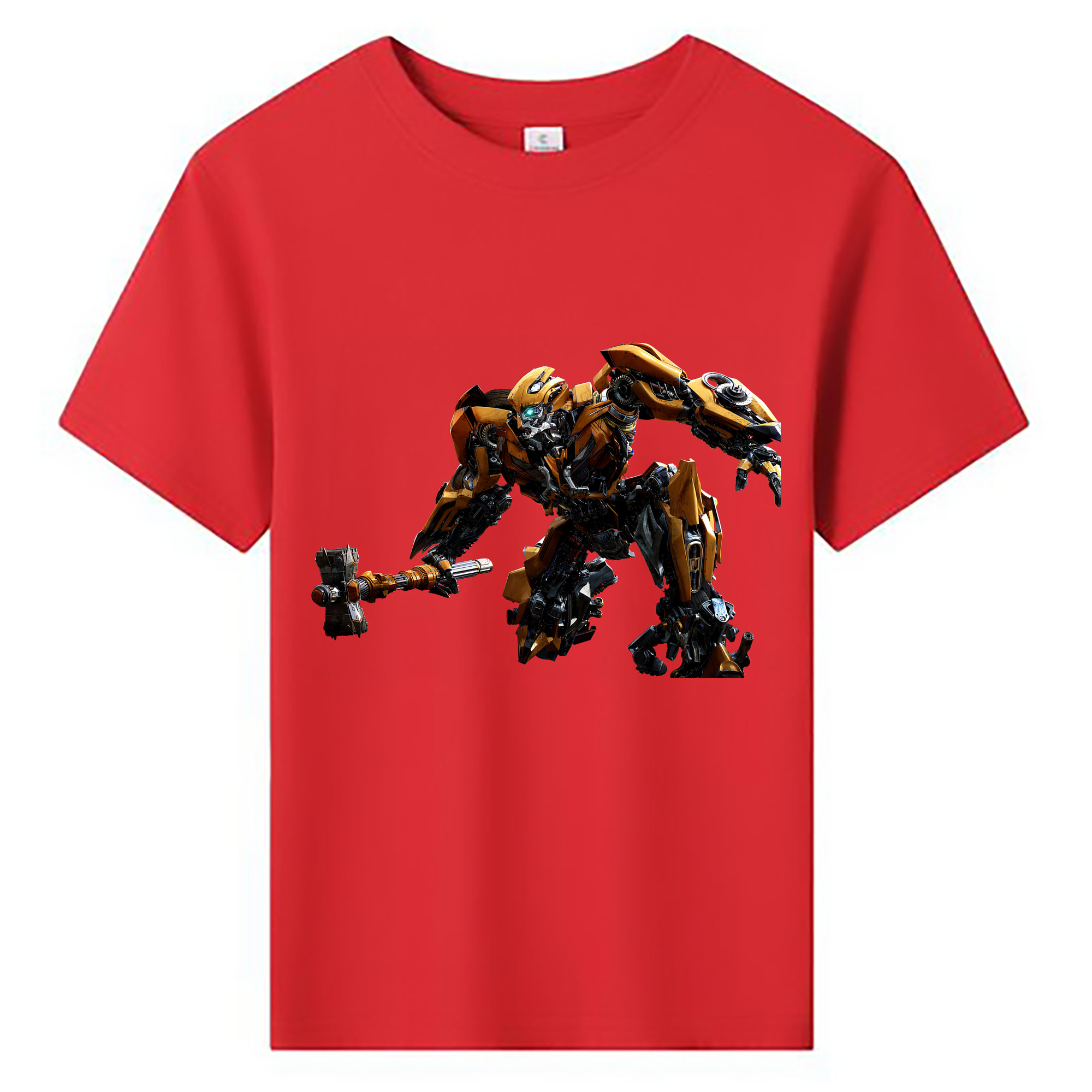 （画像用） Transformers トランスフォーマー 綿100％キッズTシャツ（フロントプリント）