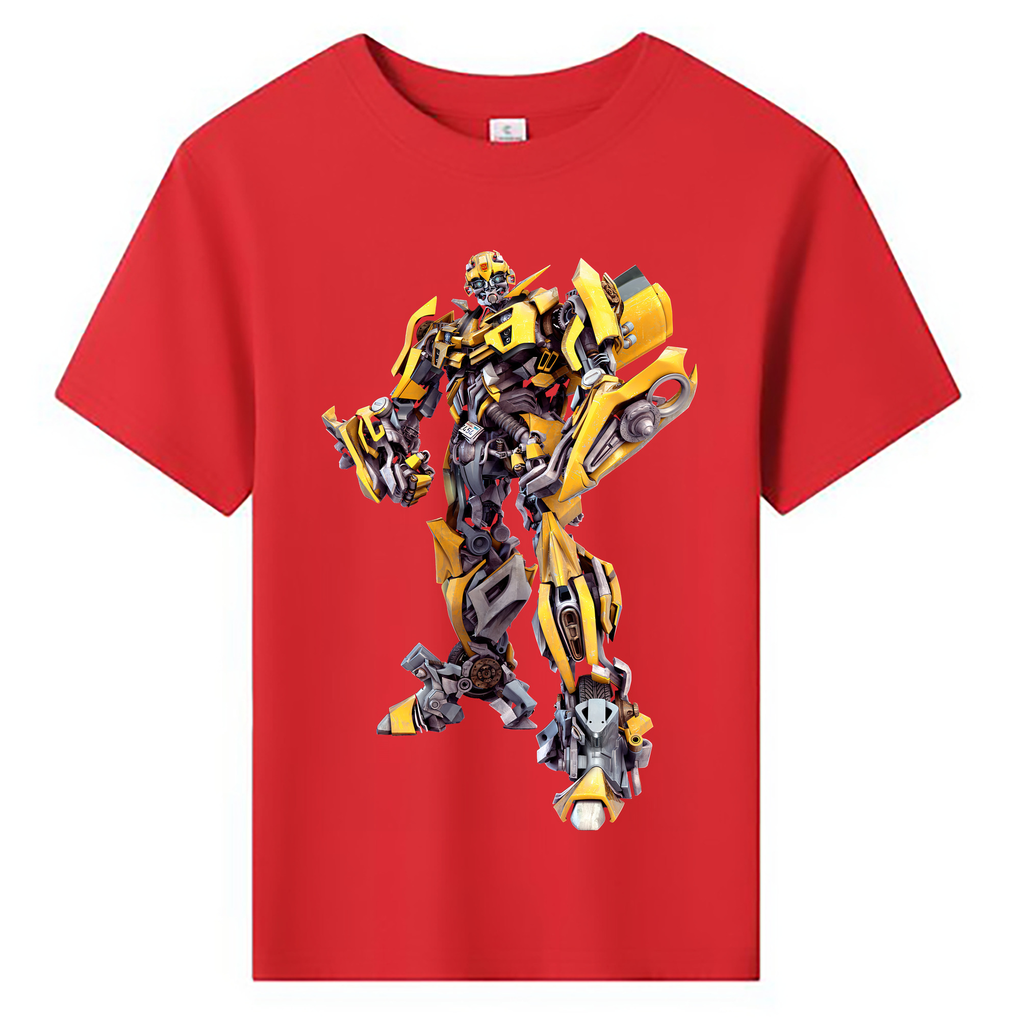 （画像用） Transformers トランスフォーマー 綿100％キッズTシャツ（フロントプリント）