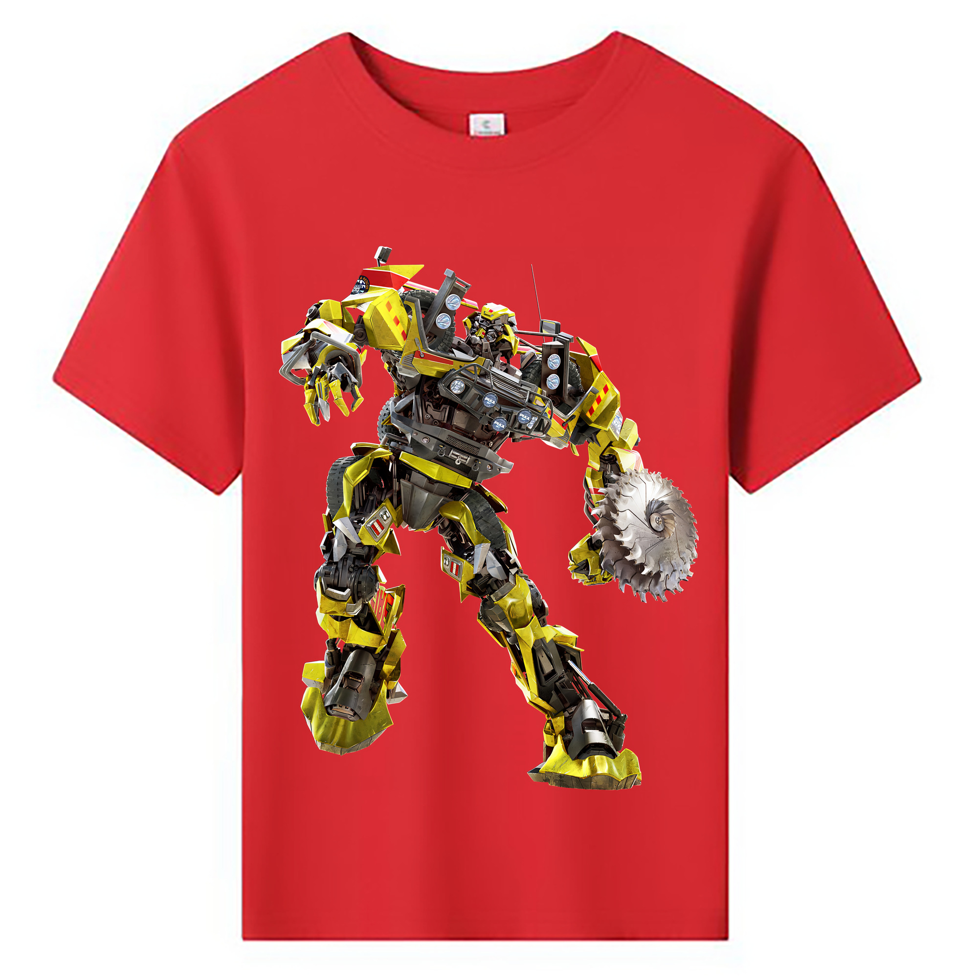 （画像用） Transformers トランスフォーマー 綿100％キッズTシャツ（フロントプリント）