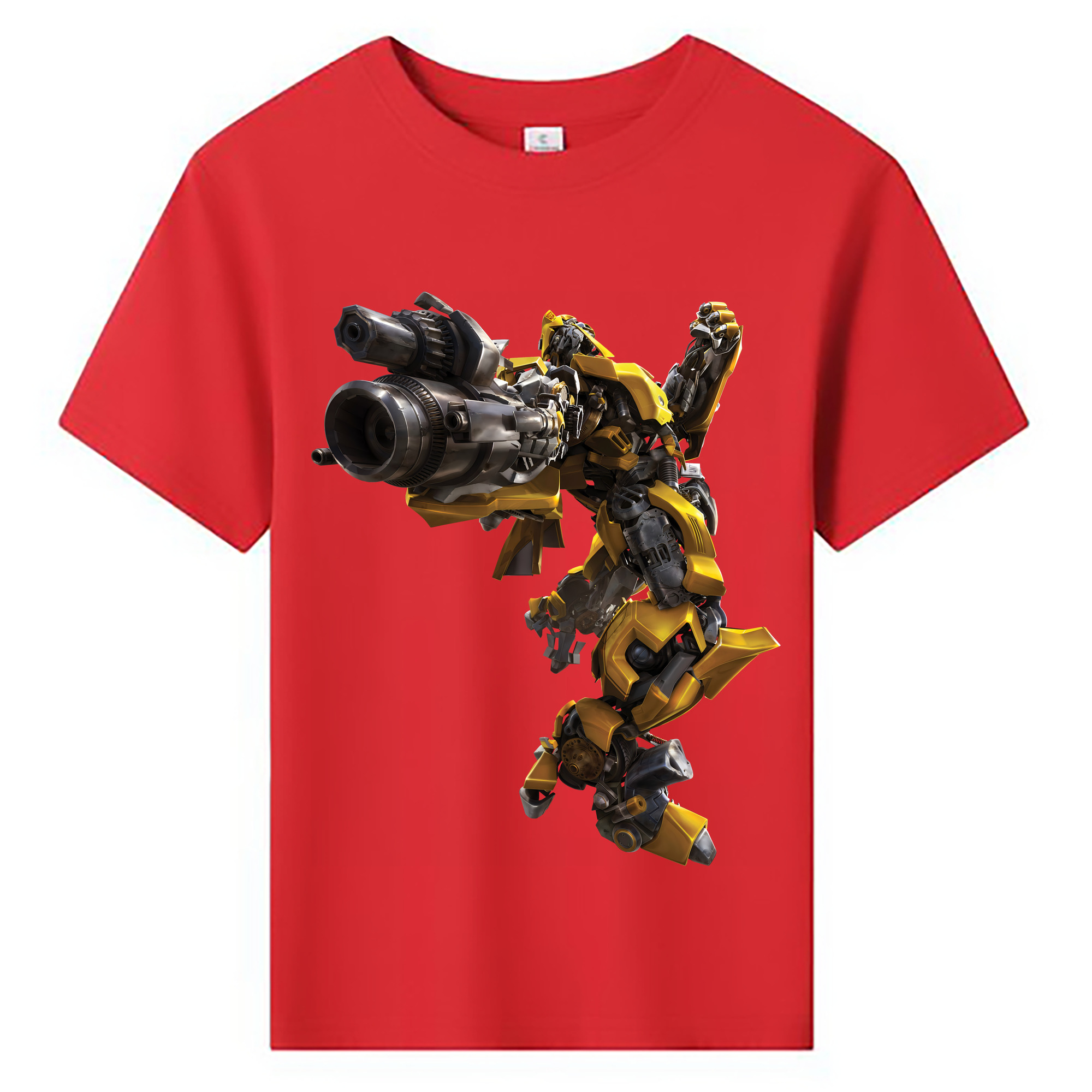 （画像用） Transformers トランスフォーマー 綿100％キッズTシャツ（フロントプリント）