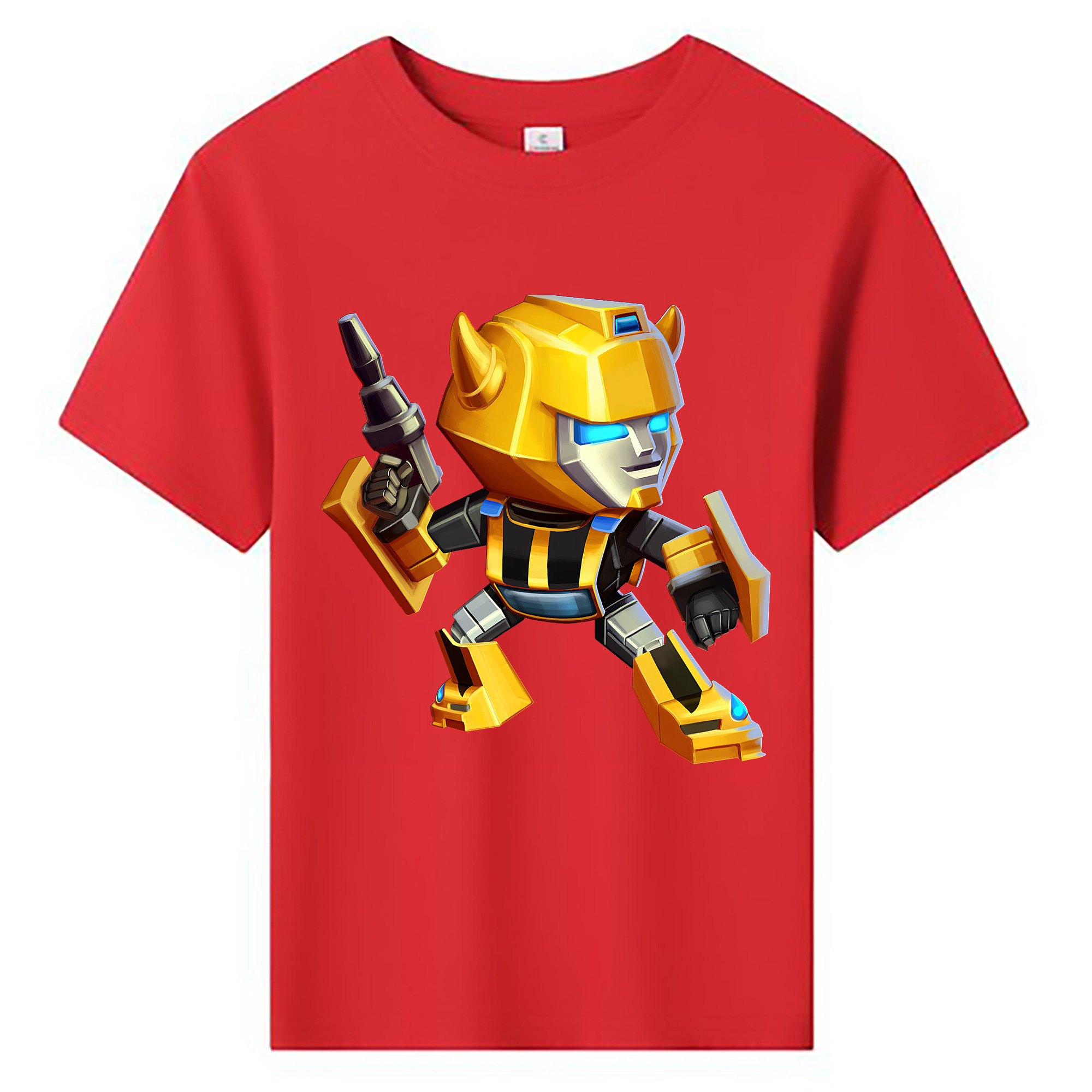 （画像用） Transformers トランスフォーマー 綿100％キッズTシャツ（フロントプリント）